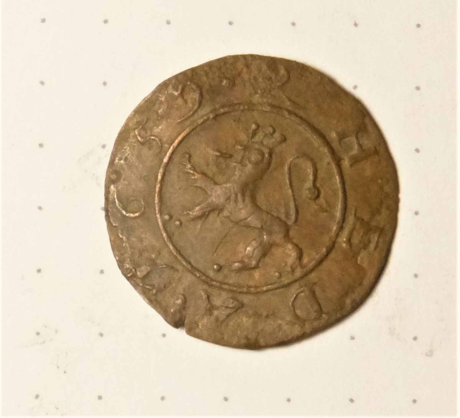 Fünfpfennigmünze aus Rheda (Städt. Hellweg-Museum Geseke CC BY-NC-SA)