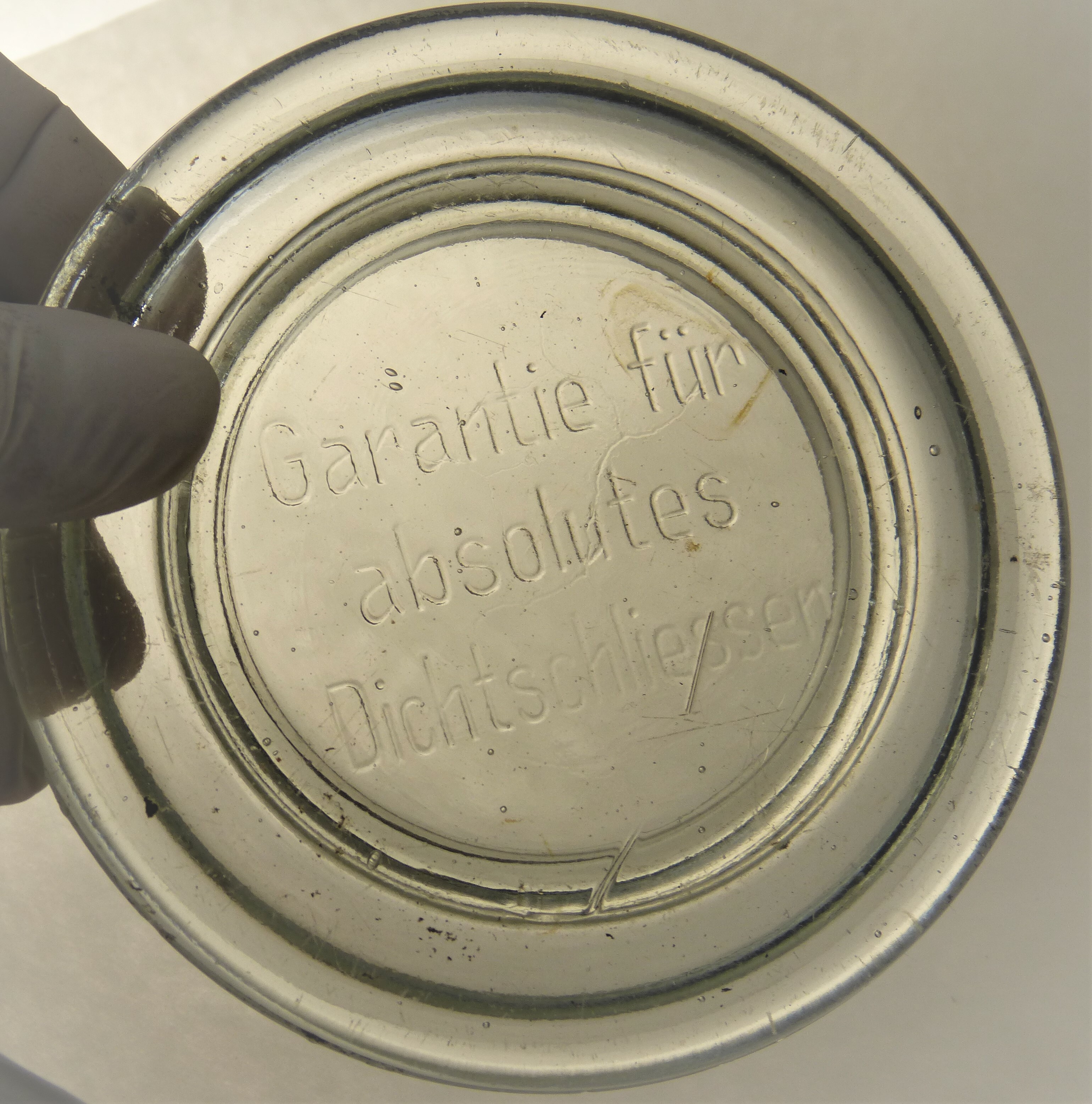 Einmachglasdeckel unbekannter Marke (Städt. Hellweg-Museum Geseke CC BY-NC-SA)