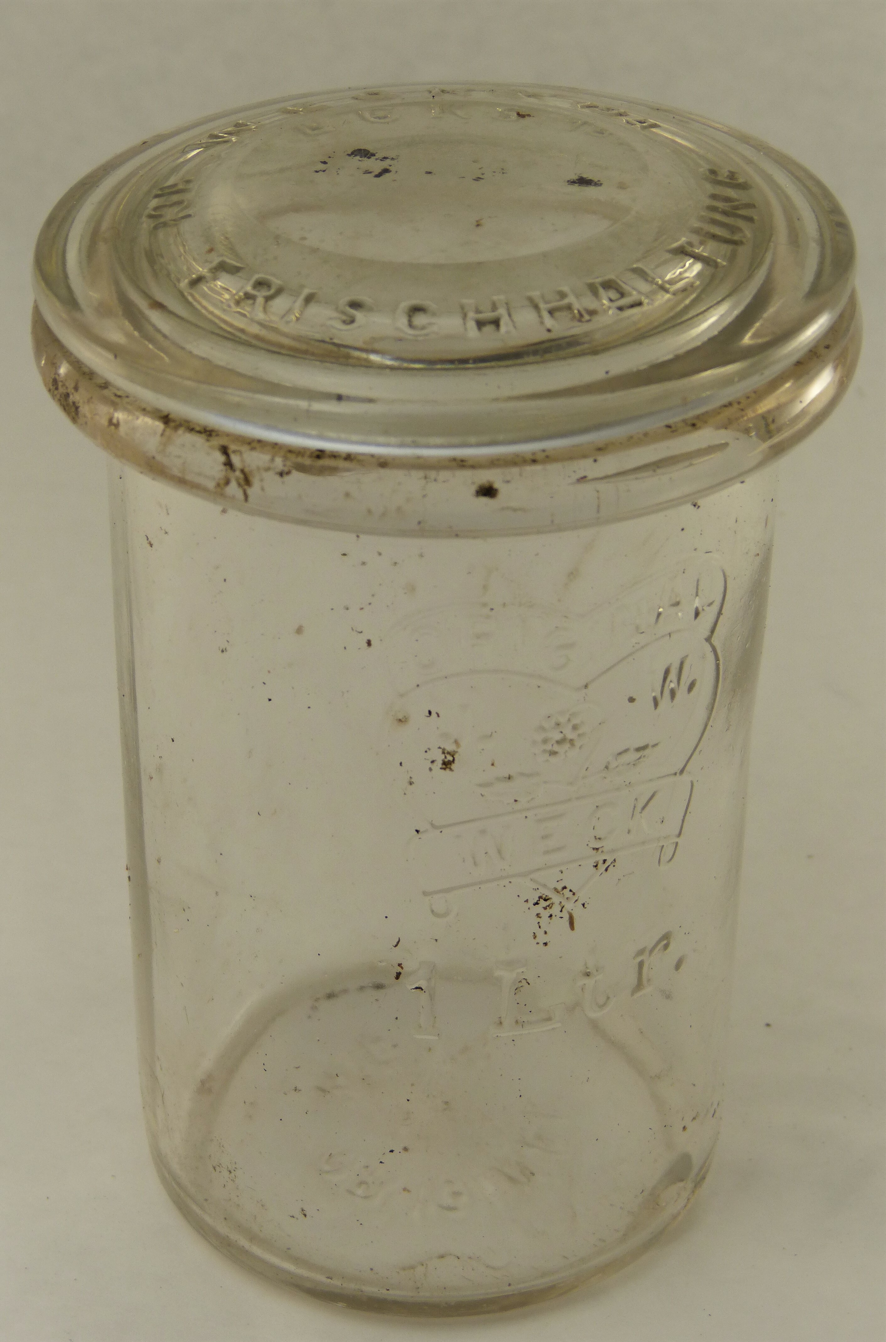 Einmachglas der Firma "Weck" (Städt. Hellweg-Museum Geseke CC BY-NC-SA)