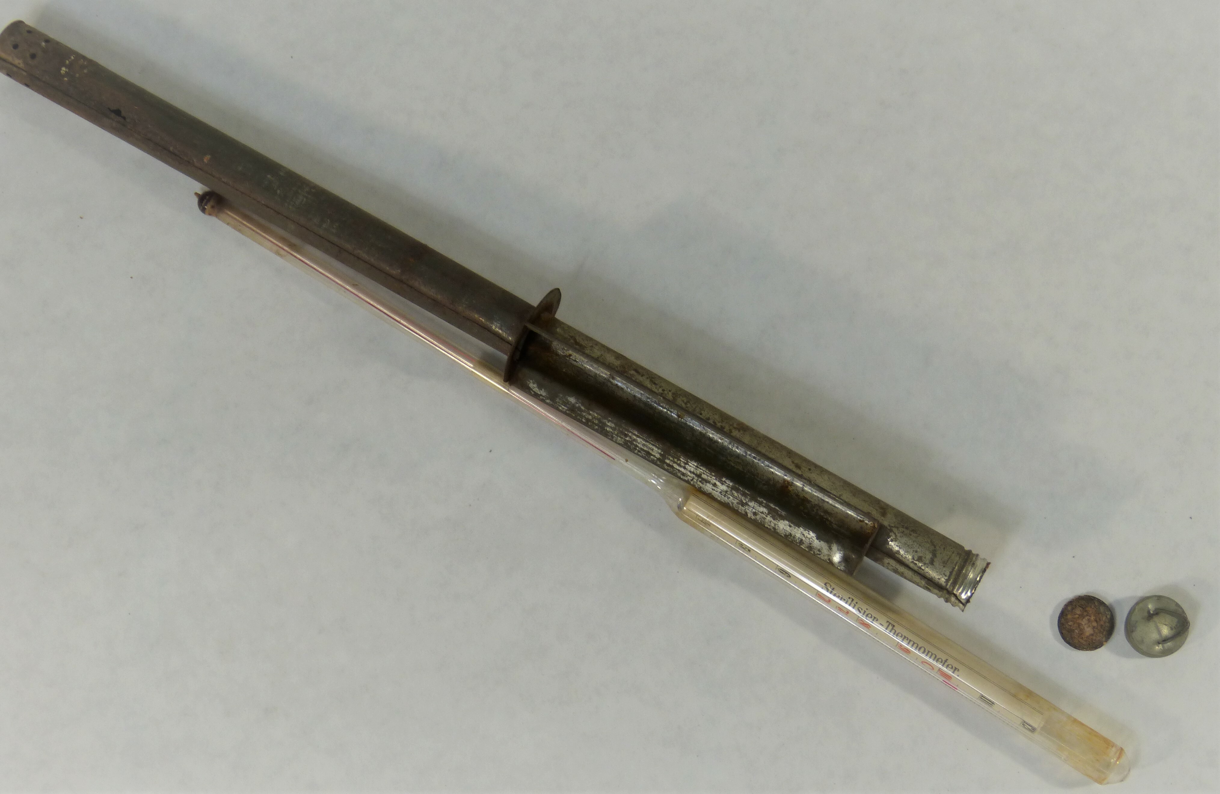 Einkochthermometer aus Glas (Städt. Hellweg-Museum Geseke CC BY-NC-SA)