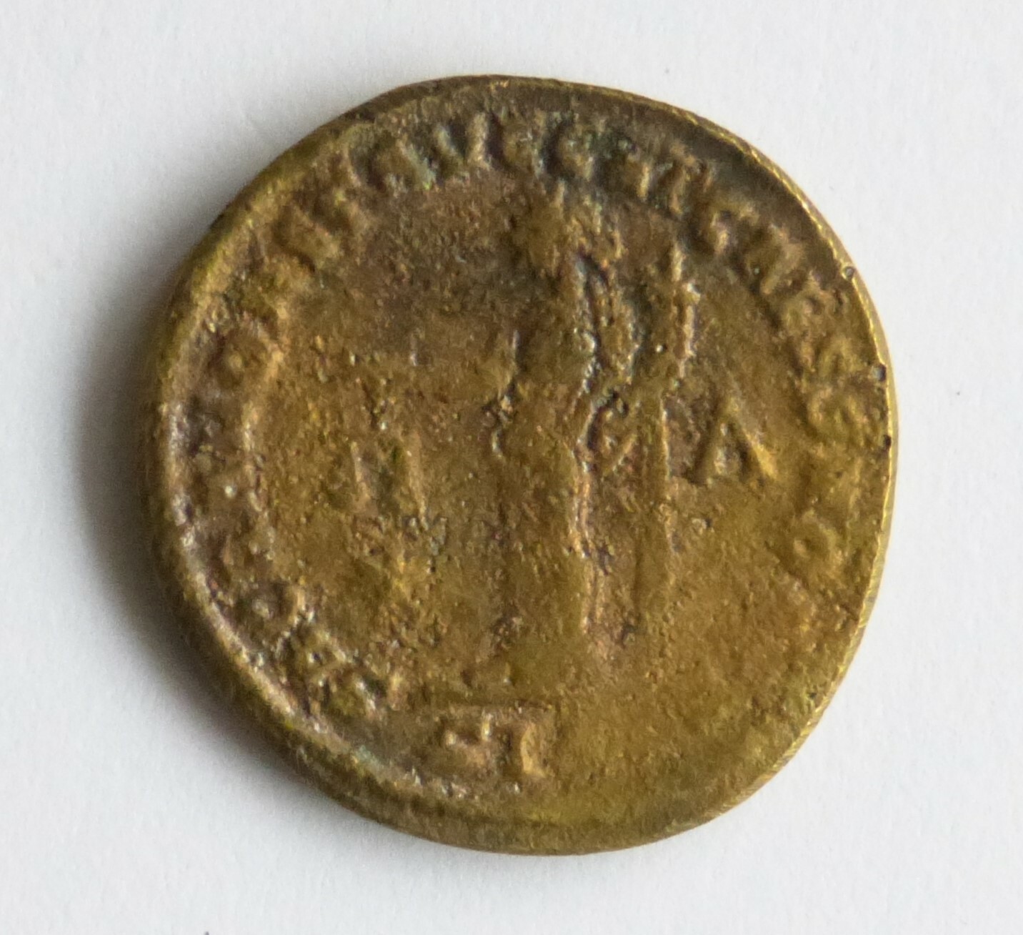 Münzenreplik mit Kaiserporträt (Städt. Hellweg-Museum Geseke CC BY-NC-SA)