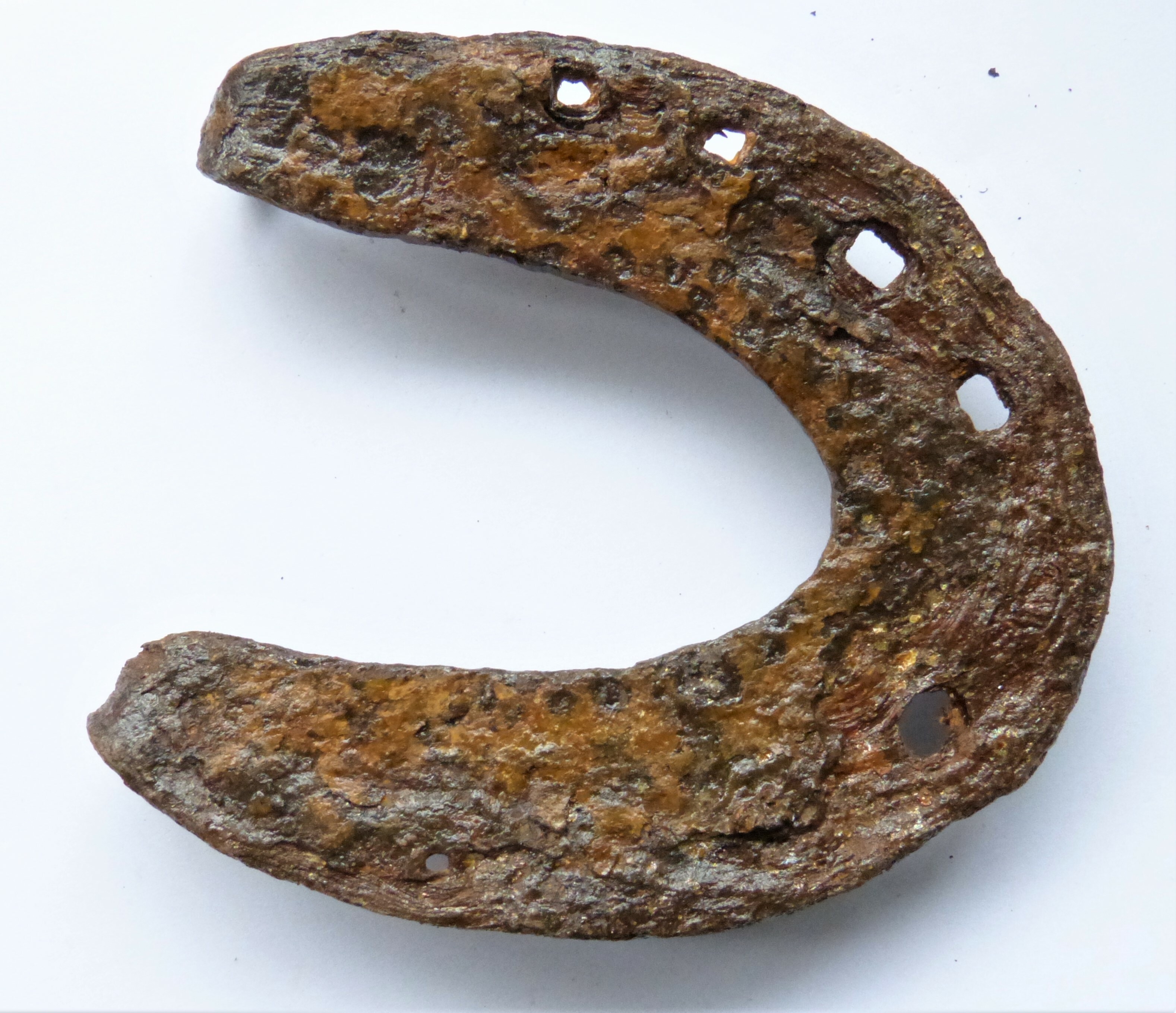 Griffeisen mit Fragmenten der Nägel (Städt. Hellweg-Museum Geseke CC BY-NC-SA)