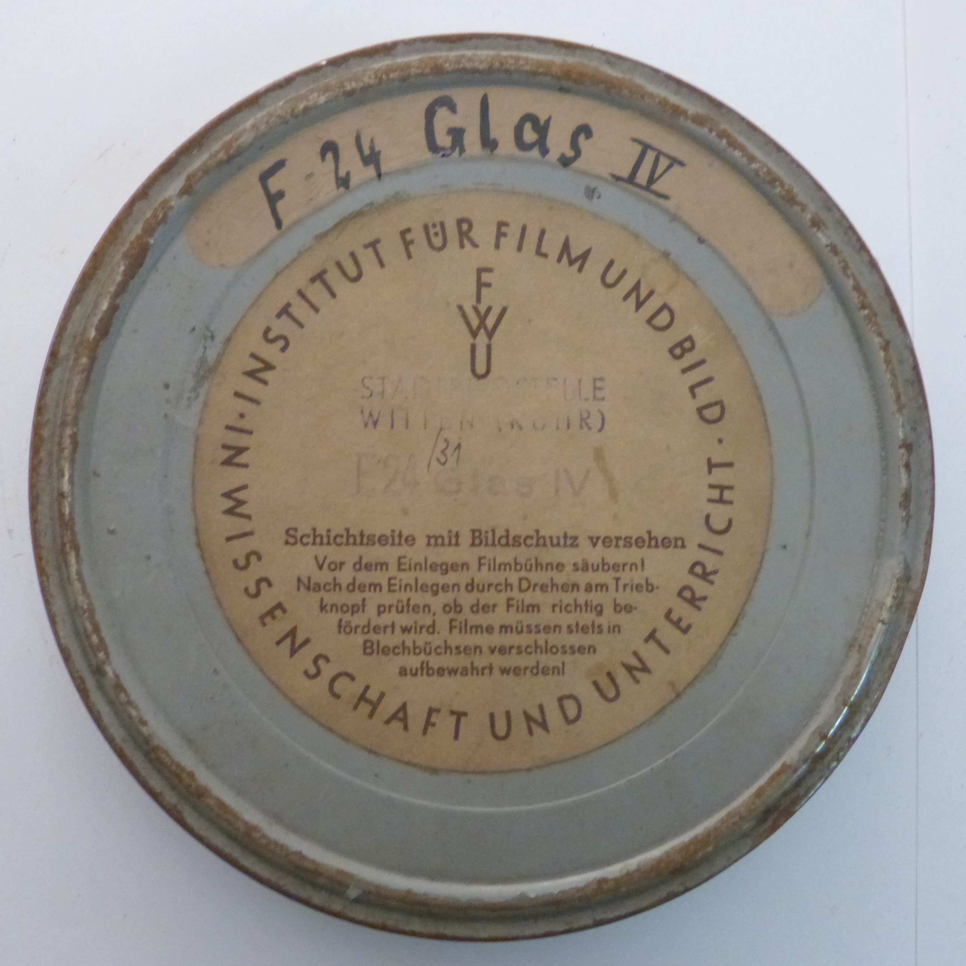Unterrichtsfilm "Glas IV" (Städt. Hellweg-Museum Geseke CC BY-NC-SA)
