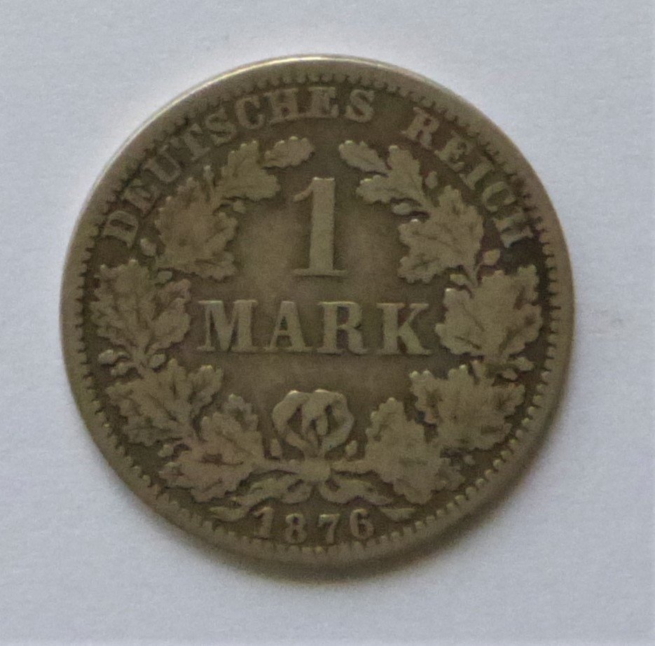 1-Mark-Münze (Städt. Hellweg-Museum Geseke CC BY-NC-SA)