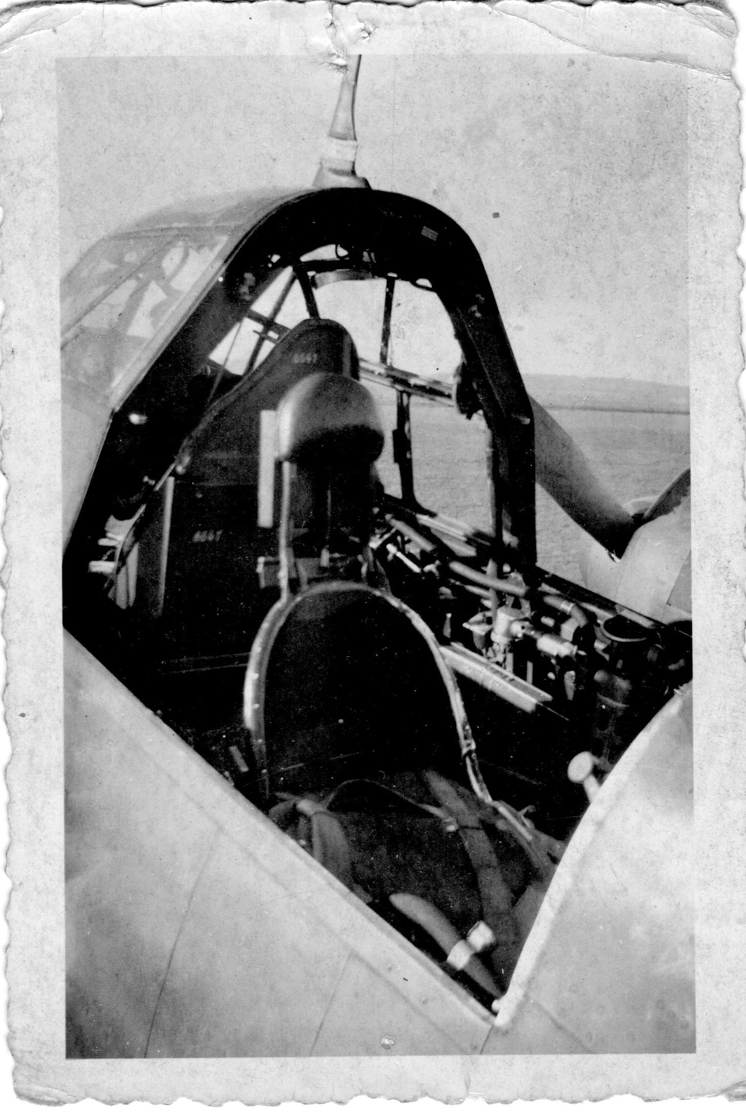 Foto eines Cockpits (Städt. Hellweg-Museum Geseke CC BY-NC-SA)