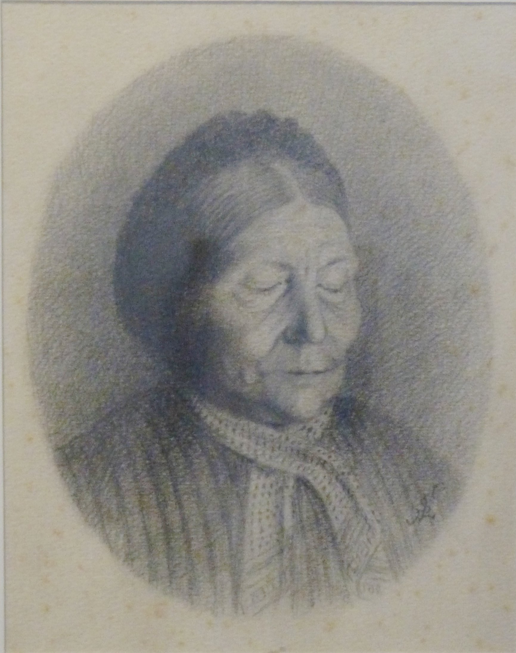 Porträt-Zeichnung (Städt. Hellweg-Museum Geseke CC BY-NC-SA)