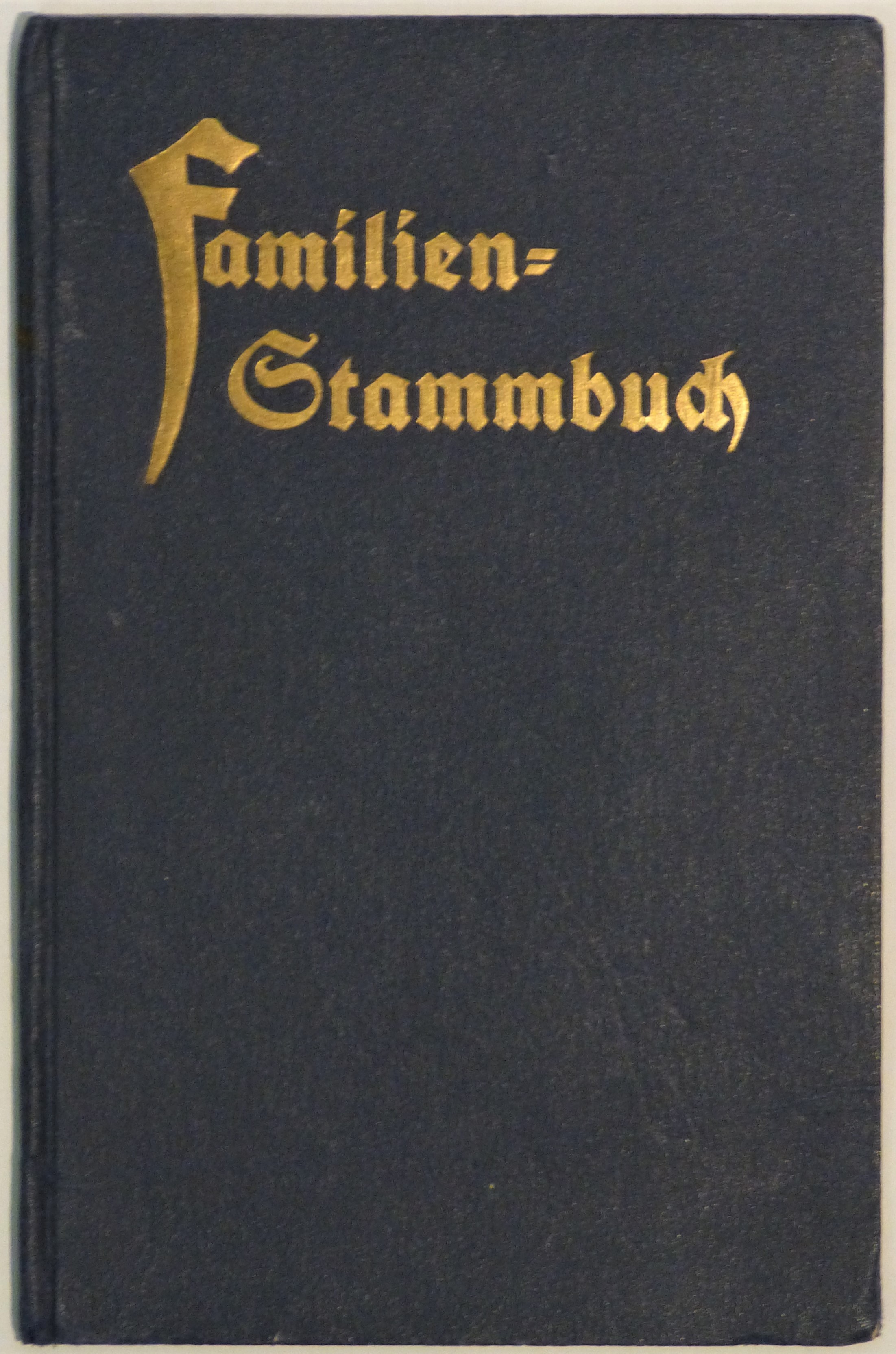 Familienstammbuch (Städt. Hellweg-Museum Geseke CC BY-NC-SA)