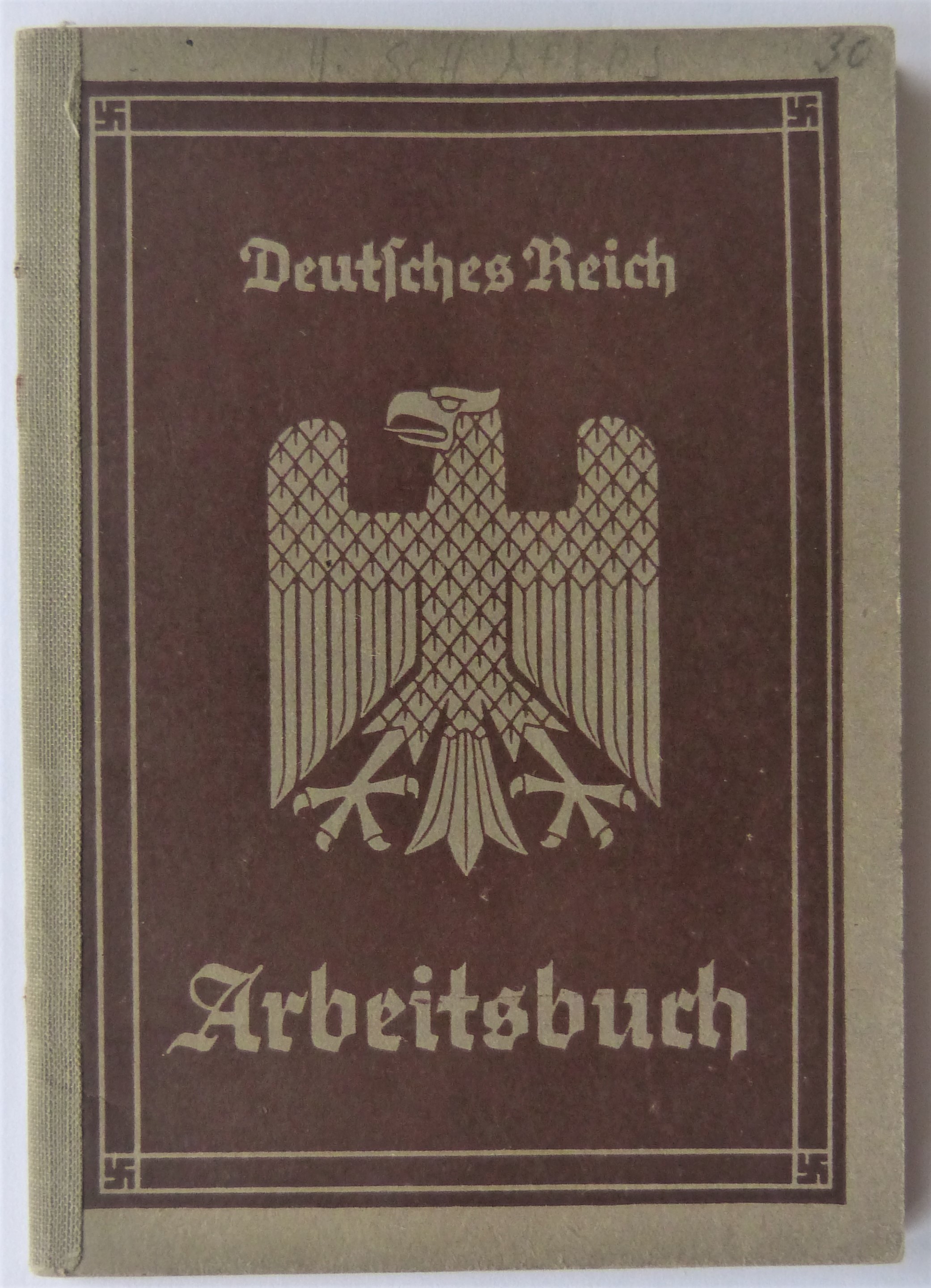 Arbeitsbuch (Städt. Hellweg-Museum Geseke CC BY-NC-SA)