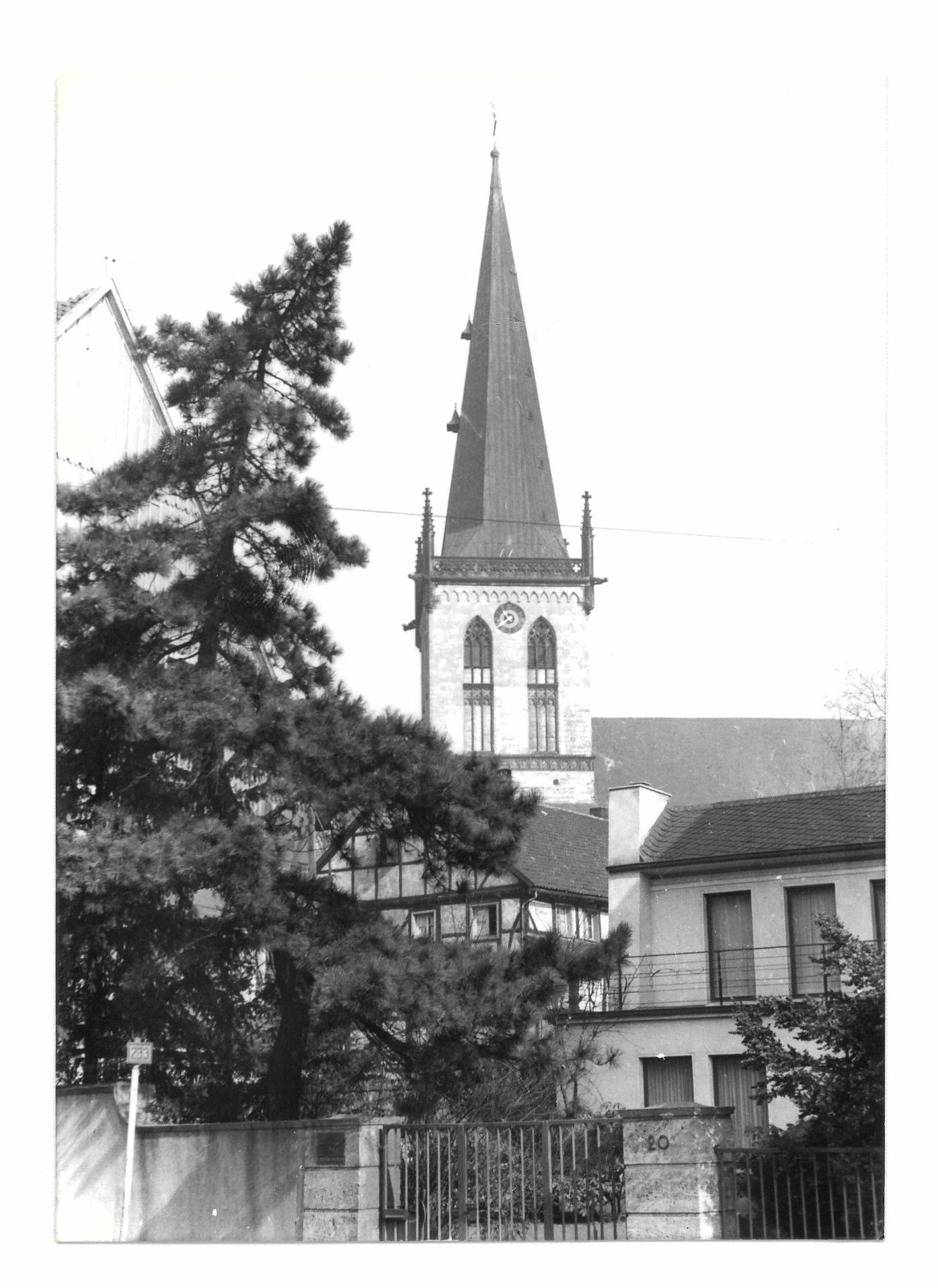 Fotografie: Ansicht der Stadtkirche Unna (Hellweg-Museum Unna CC BY-NC-SA)
