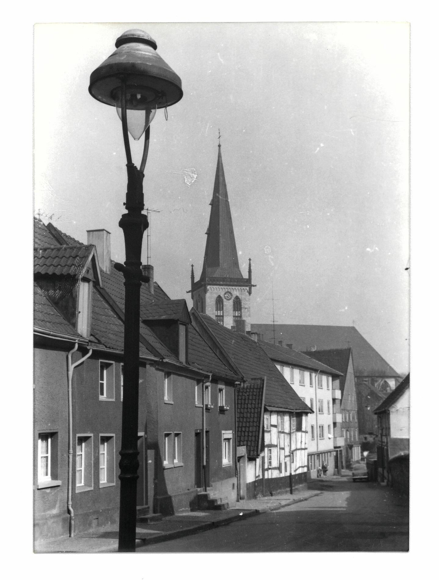 Fotografie: Ansicht der Stadtkirche Unna (Hellweg-Museum Unna CC BY-NC-SA)