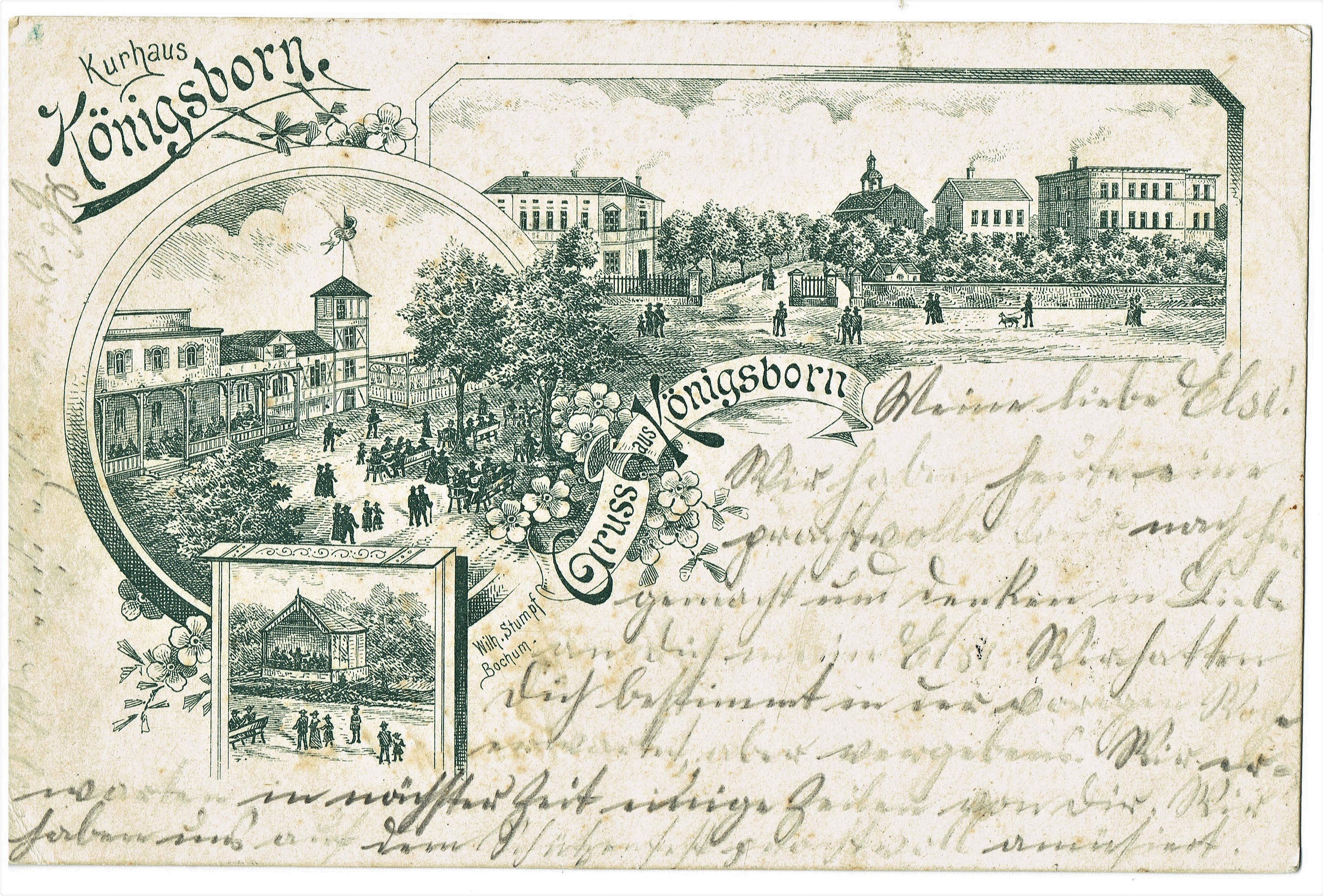 Postkarte: Gruß aus Königsborn (Hellweg-Museum Unna CC BY-NC-SA)