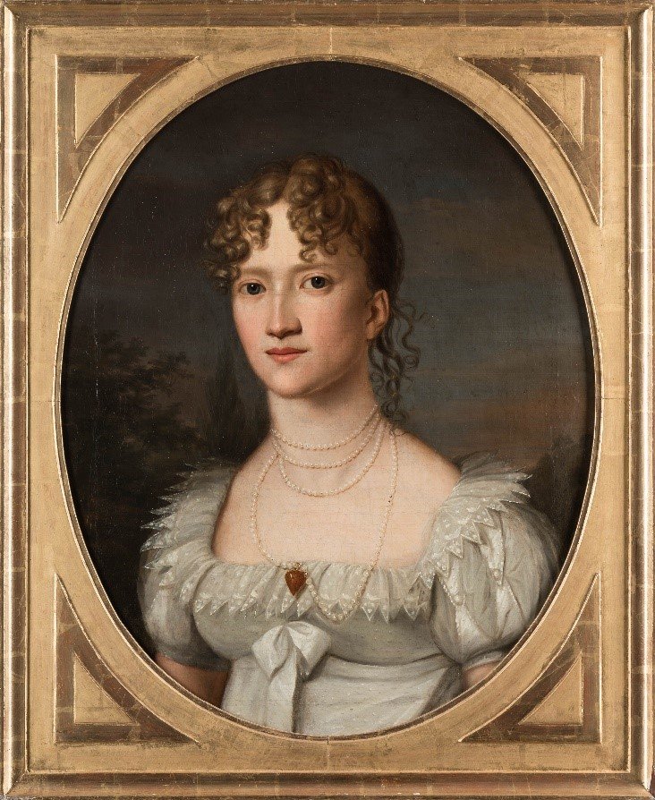 Portrait von Anna Karolina Freiin von Graes, geborene Korff (Museum Burg Vischering CC BY-NC-SA)