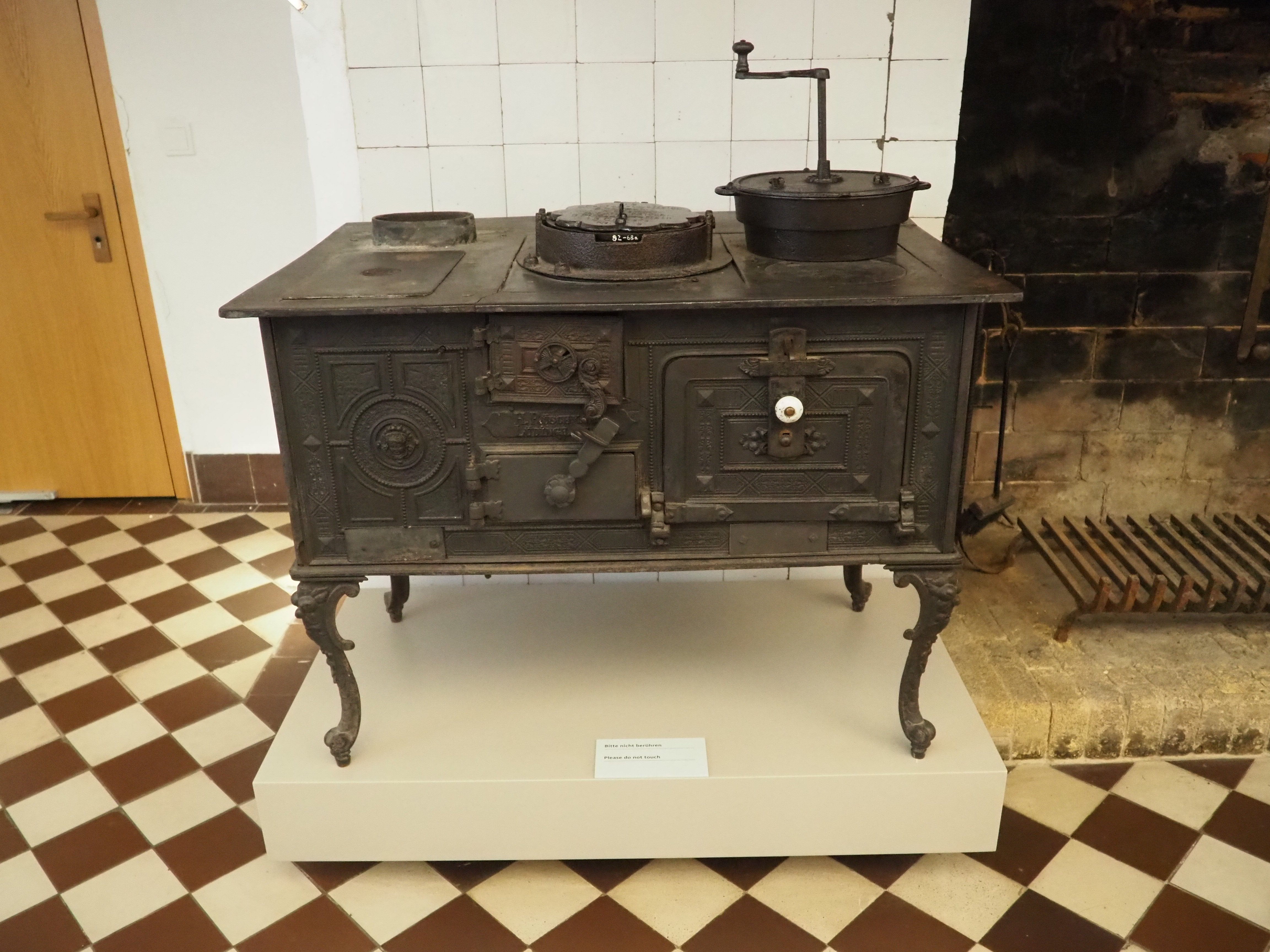 Kochherd aus Gusseisen (Museum Burg Vischering CC BY-NC-SA)