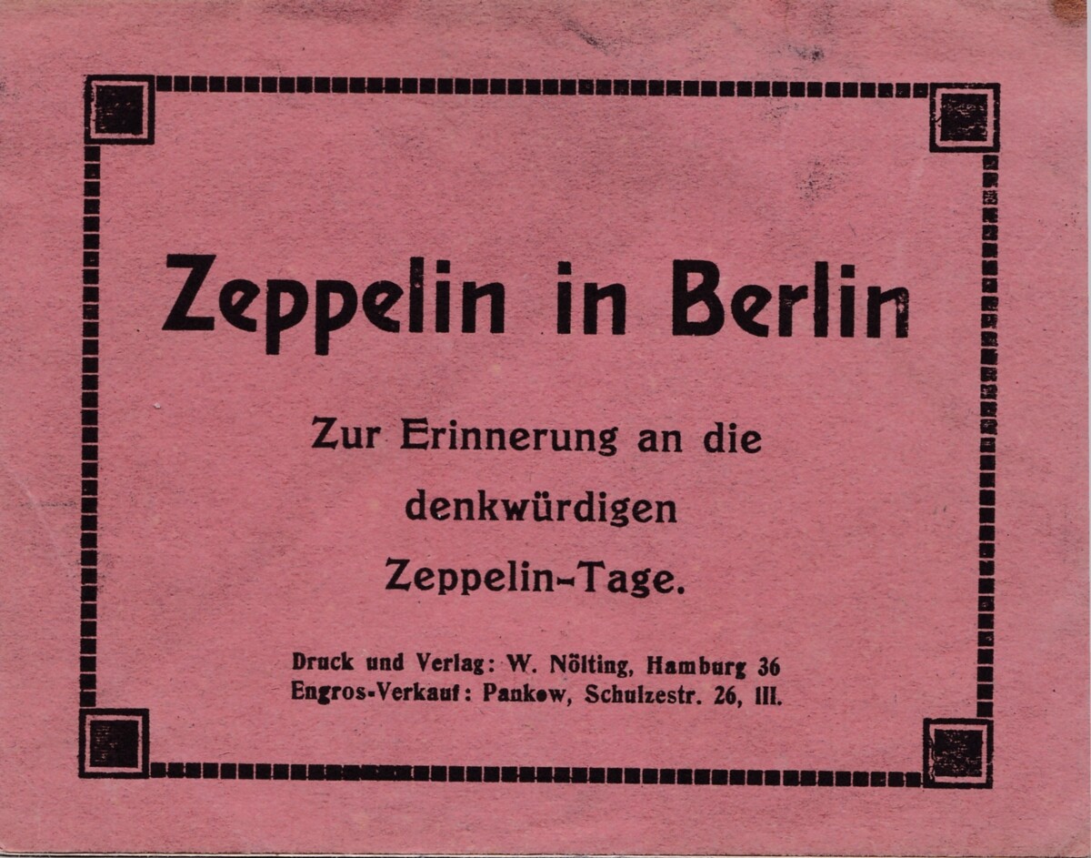 Broschüre: Zeppelin in Berlin (1909) (M.-A. Trappe CC BY-NC-SA)