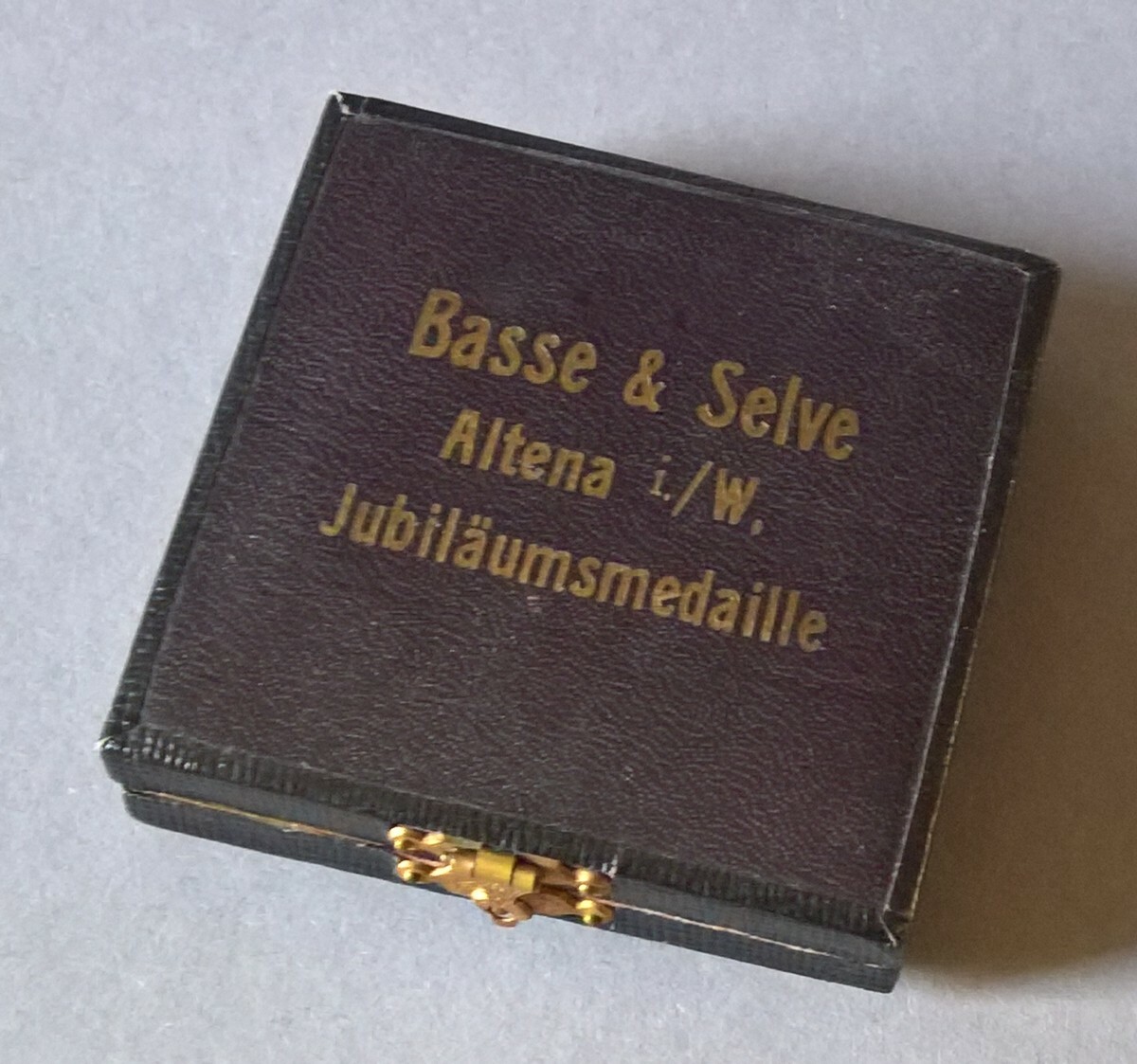 Medaille: 50 Jahre Basse & Selve in Bronze (M.-A. Trappe CC BY-NC-SA)