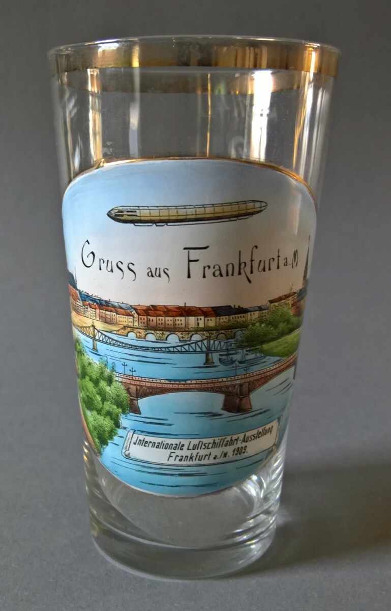 Souvenir-Glas: Gruss aus Frankfurt (M.-A. Trappe CC BY-NC-SA)