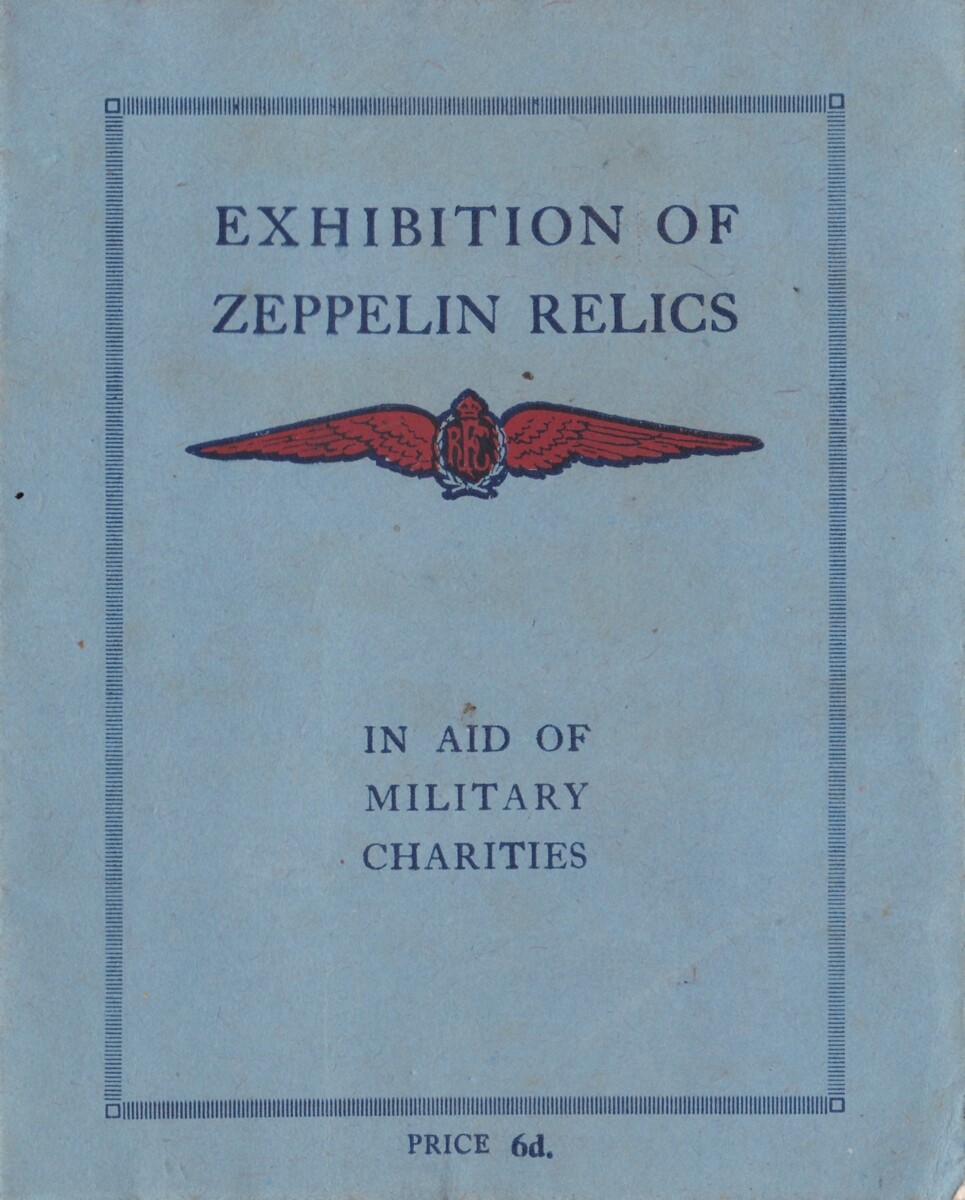 Exhibition of Zeppelin Relicts (M.-A. Trappe CC BY-NC-SA)