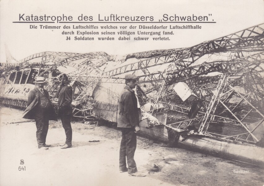 Foto: Katastrophe des Luftkreuzers "Schwaben" (M.-A. Trappe CC BY-NC-SA)