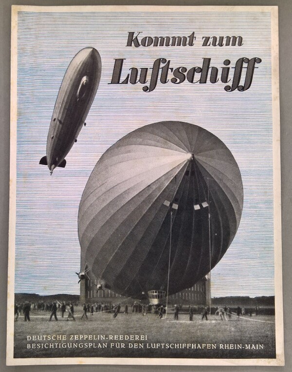 Faltblatt: Kommt zum Luftschiff (Moritz-Adolf Trappe CC BY-NC-SA)