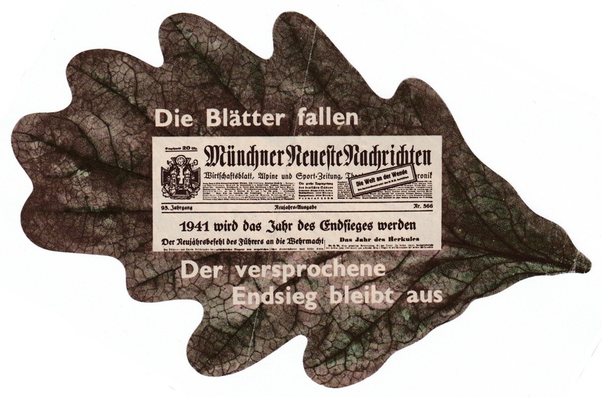 Kriegsflugblatt: 527 [1941] Die blätter fallen (Moritz-Adolf Trappe CC BY-NC-SA)