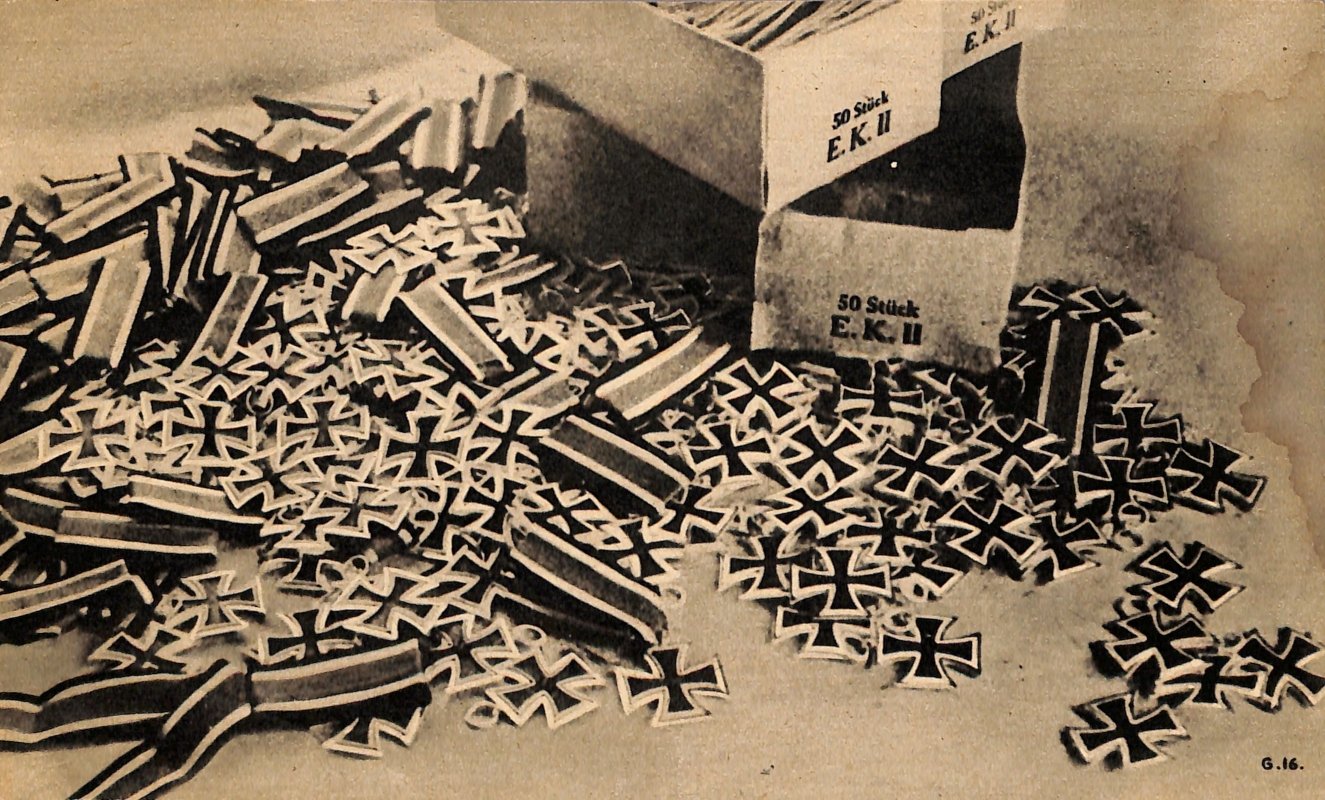 Propagandaflugblatt: G.16 [1942] 50 Stück E.K. II (Moritz-Adolf Trappe | Sammlung Luftfahrt.Industrie.Westfalen CC BY-NC-SA)