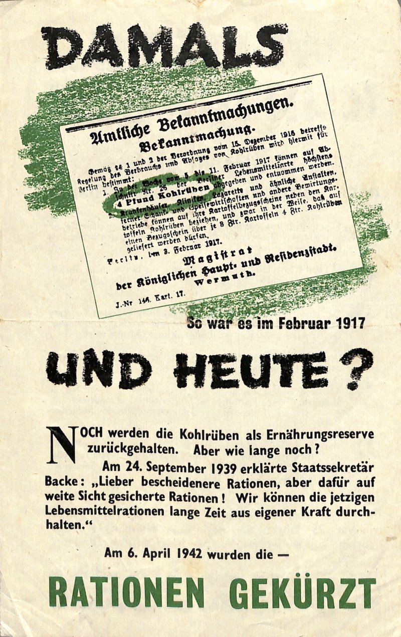 Propagandaflugblatt: G.34 [1942] Damals und heute? (Moritz-Adolf Trappe | Sammlung Luftfahrt.Industrie.Westfalen CC BY-NC-SA)
