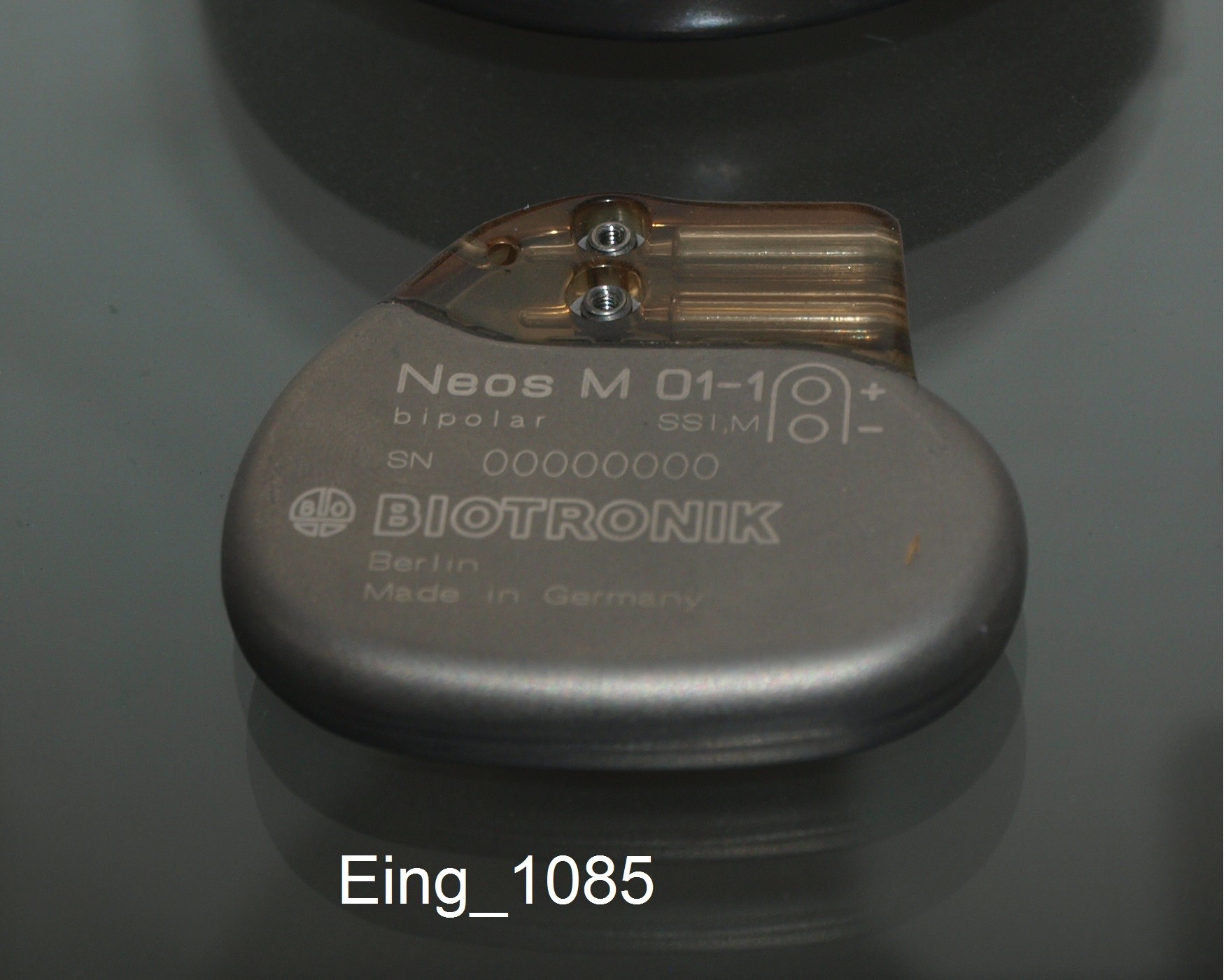 Herzschrittmacher "Neos M 01-1" (Heimatverein Burgsteinfurt CC BY-NC-SA)