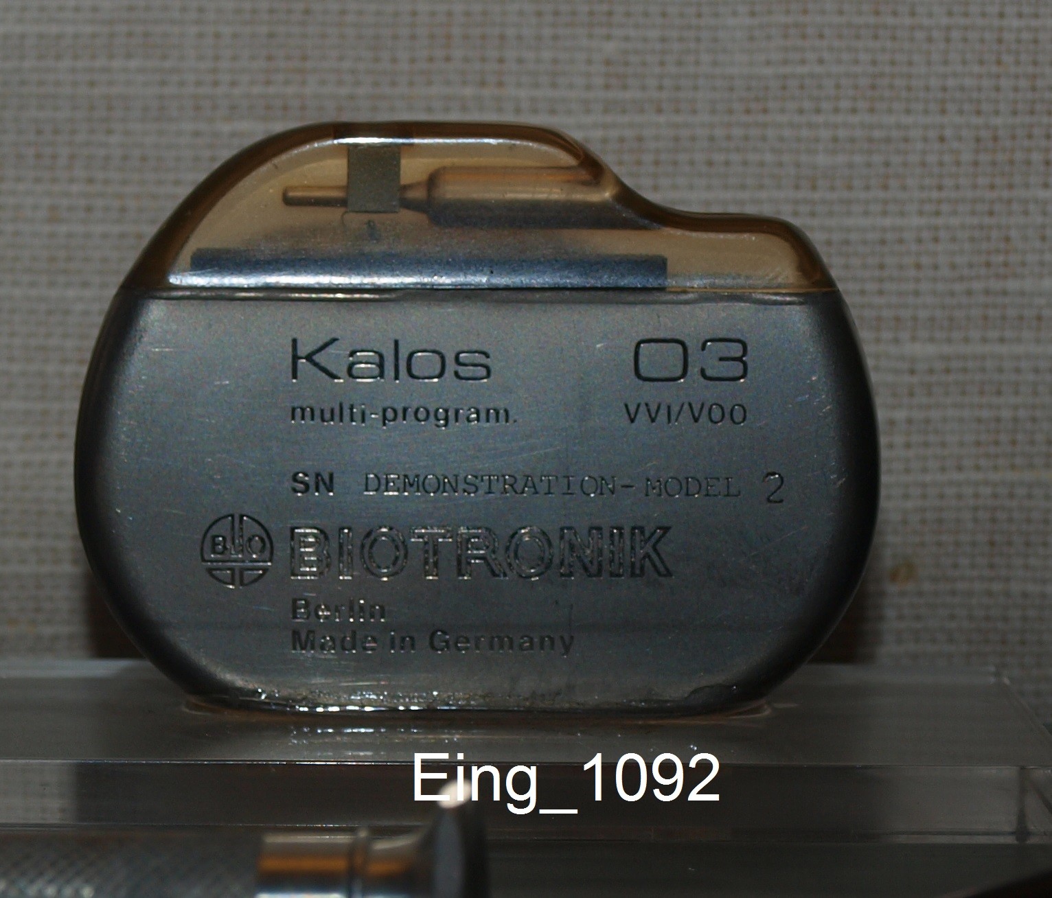 Herzschrittmacher "Kalos 03" (Heimatverein Burgsteinfurt CC BY-NC-SA)