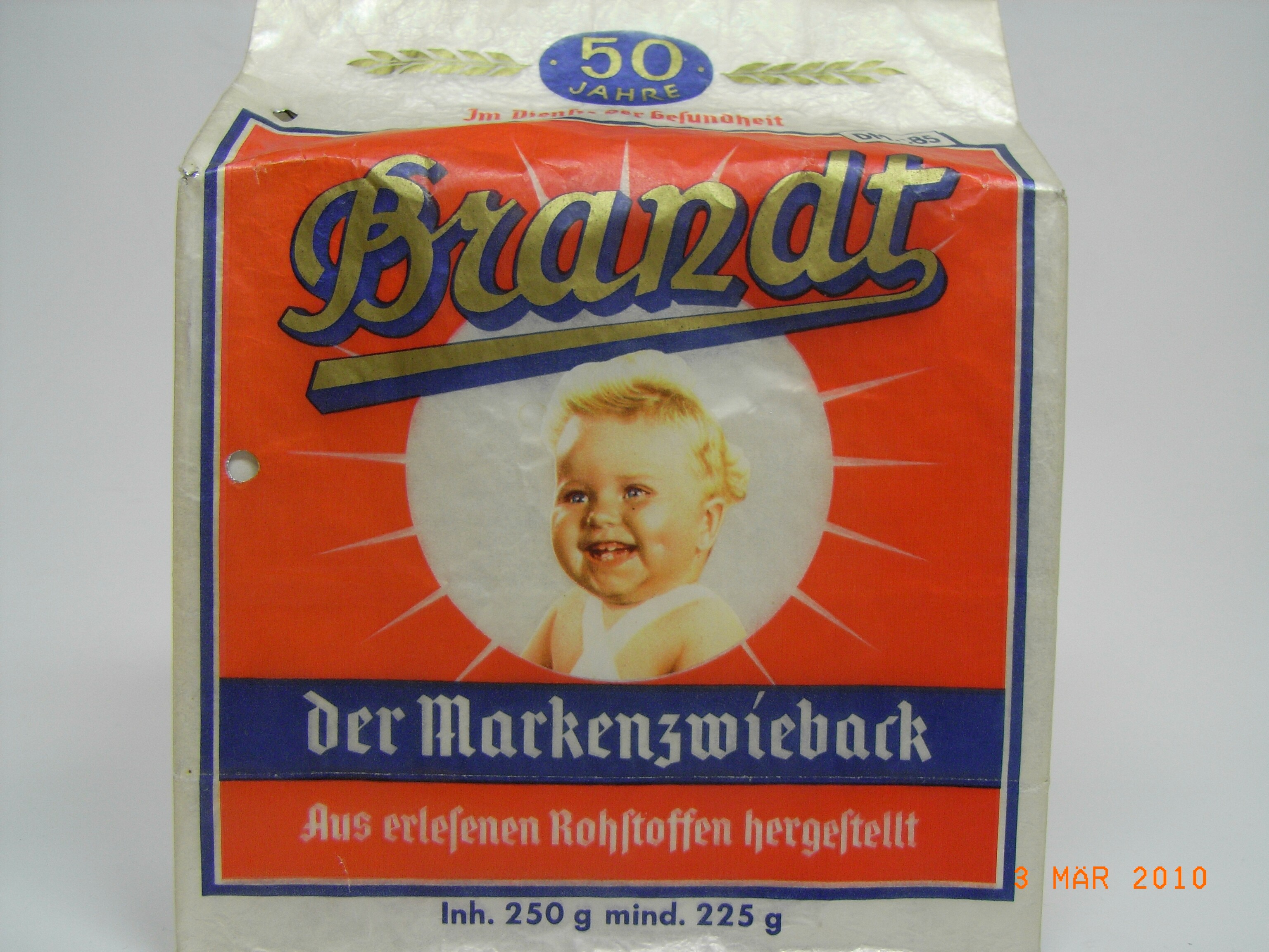 Beutel Brandt Zwieback (LWL-Freilichtmuseum Hagen CC BY-NC-SA)
