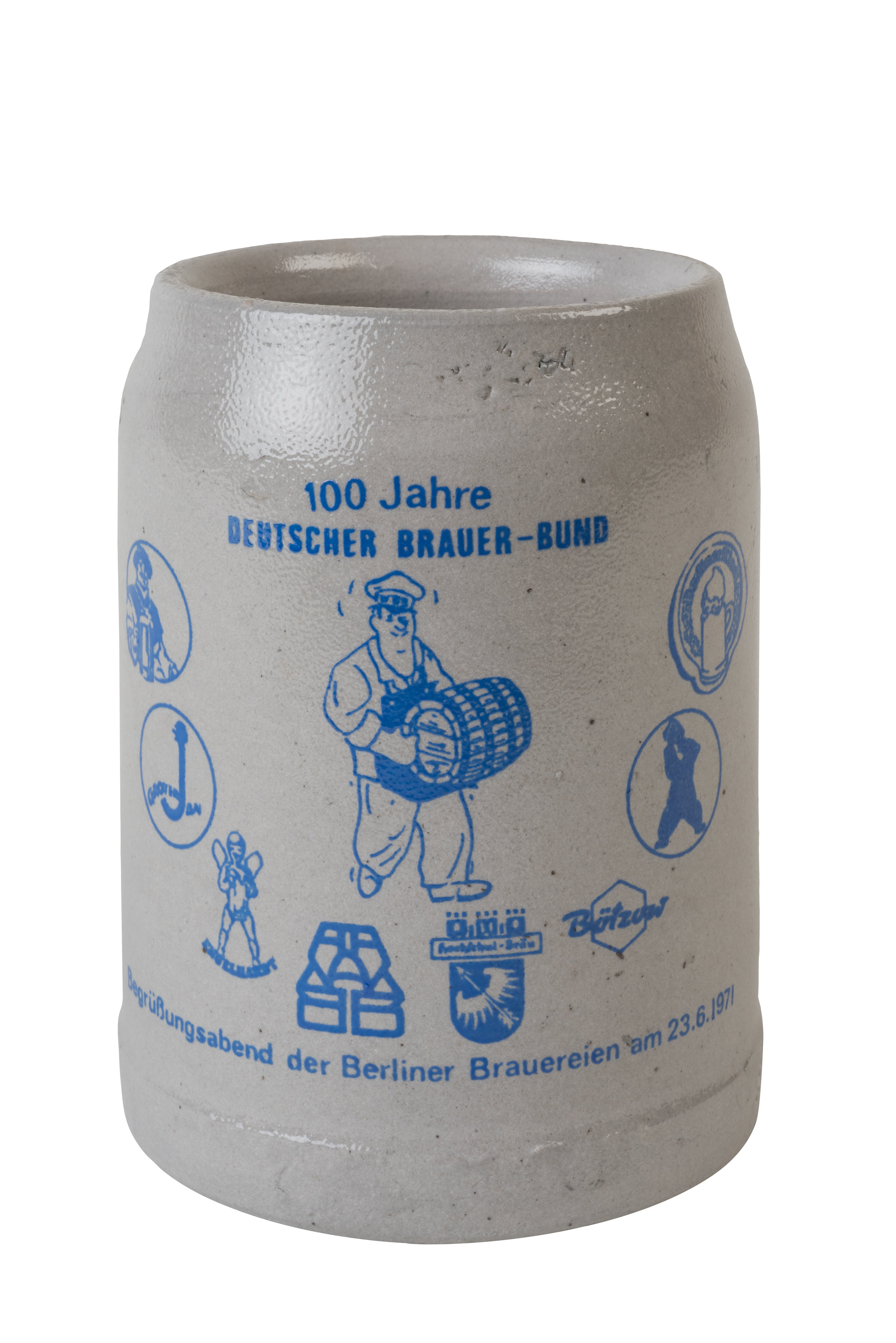 Bierkrug Deutscher Brauer-Bund (LWL-Freilichtmuseum Hagen CC BY-NC-SA)