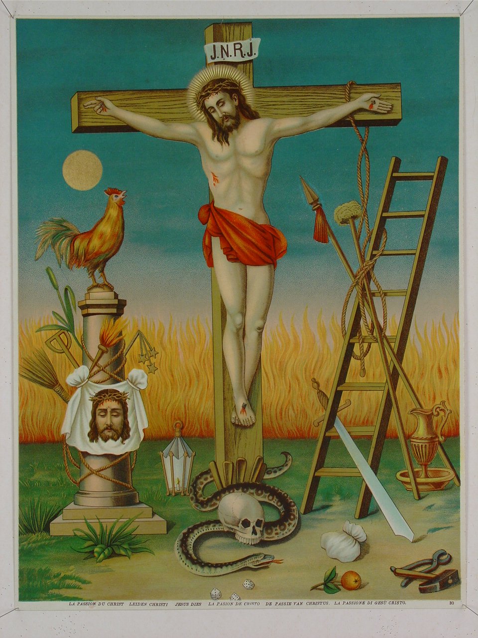 Wandbilddruck: "Leiden Christi" (RELíGIO – Westfälisches Museum für religiöse Kultur CC BY-NC-SA)