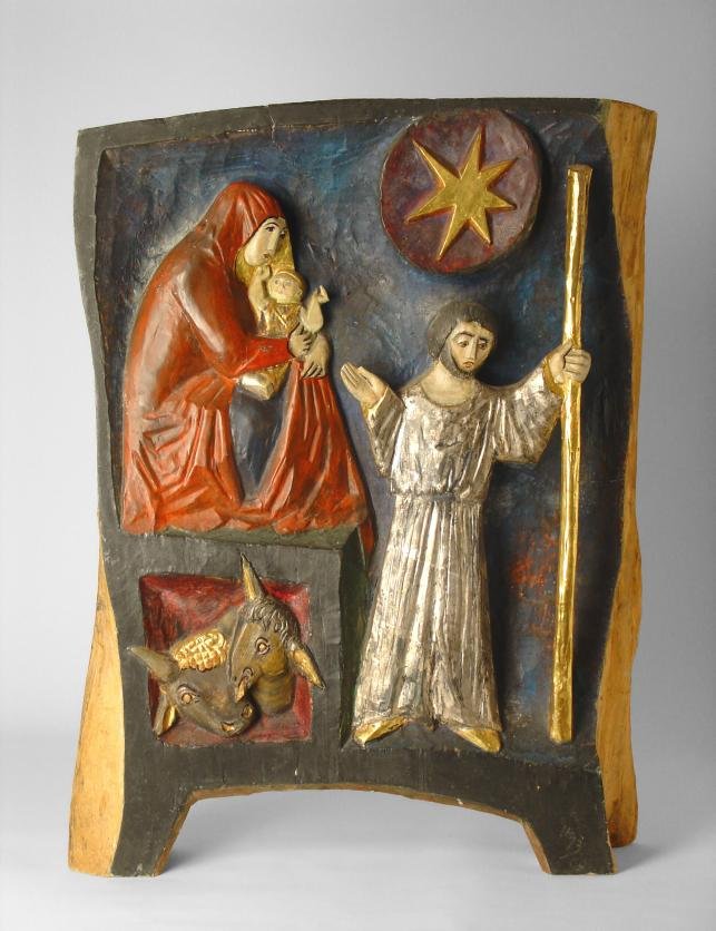 Standrelief: "Heilige Nacht" (RELíGIO – Westfälisches Museum für religiöse Kultur CC BY-NC-SA)