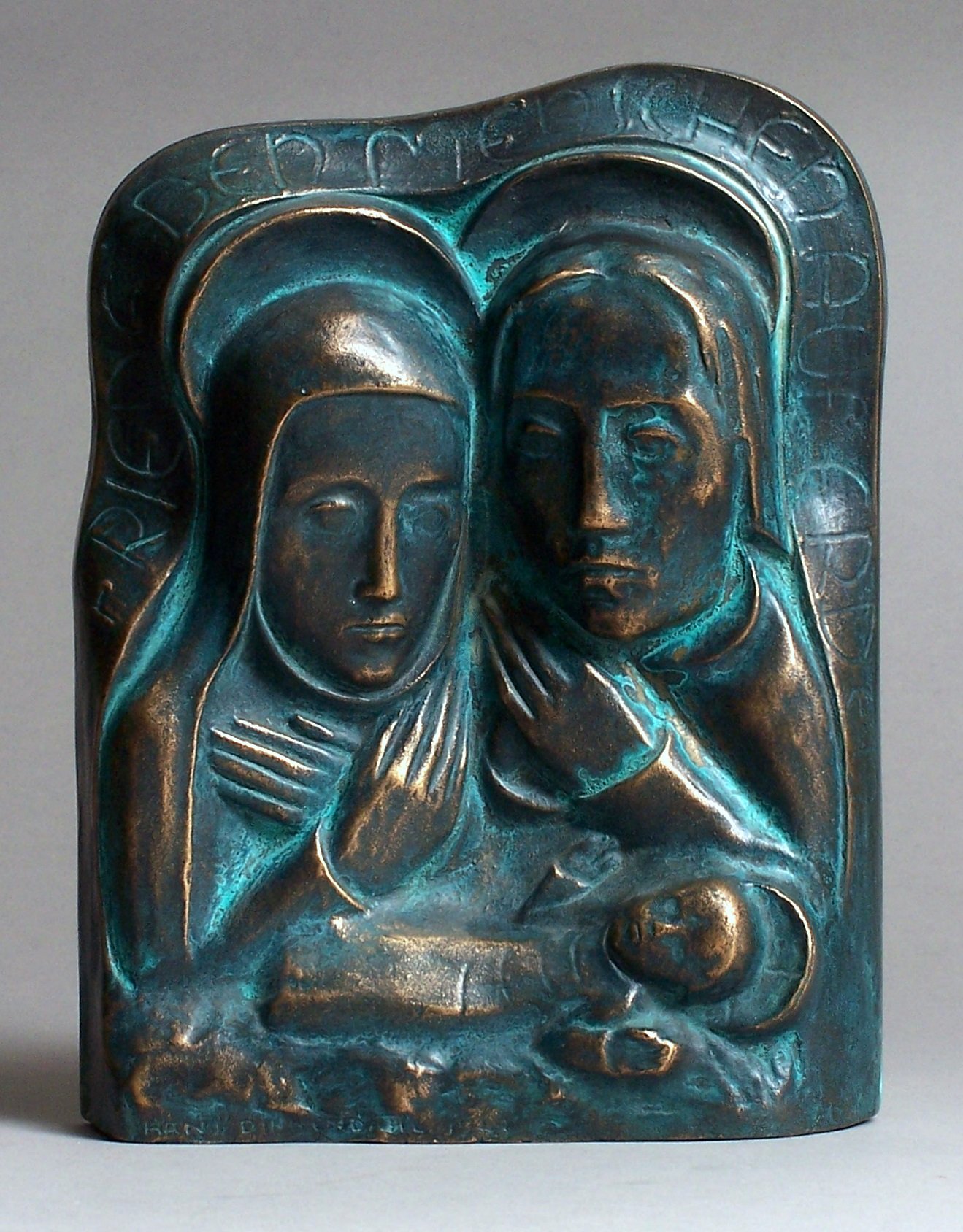 Bronzerelief (RELíGIO – Westfälisches Museum für religiöse Kultur CC BY-NC-SA)