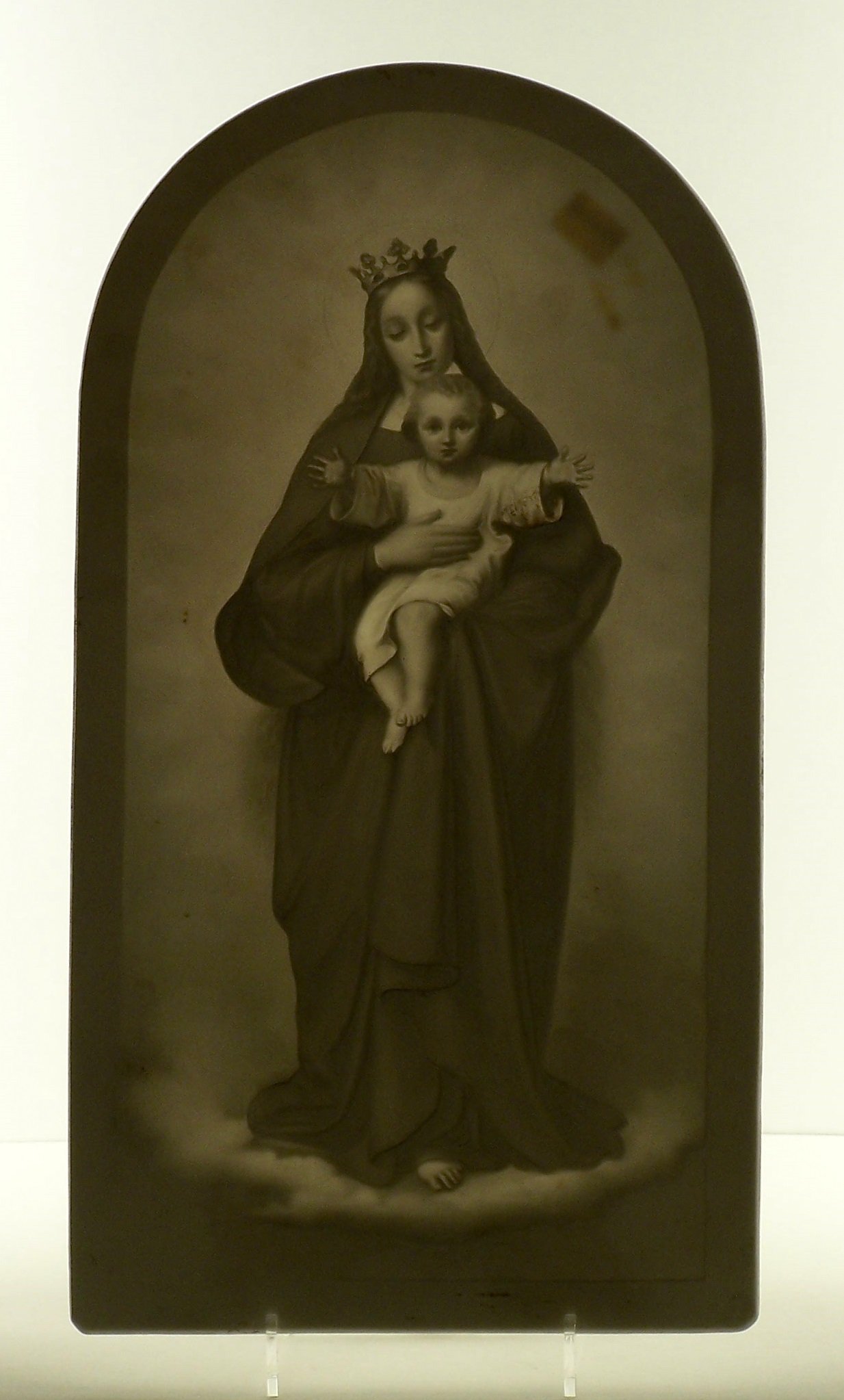 Lithophanie: "Madonna" (RELíGIO – Westfälisches Museum für religiöse Kultur CC BY-NC-SA)