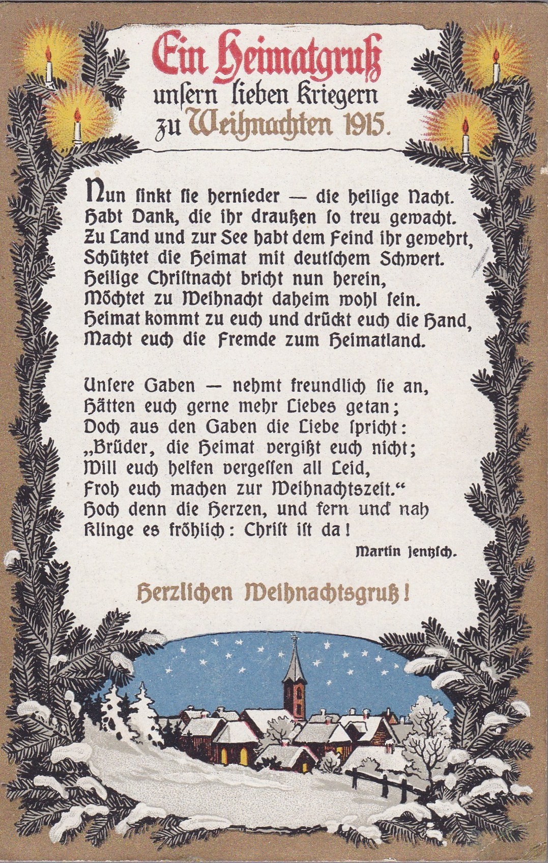 Postkarte "Ein Heimatgruß" (RELíGIO – Westfälisches Museum für religiöse Kultur CC BY-NC-SA)