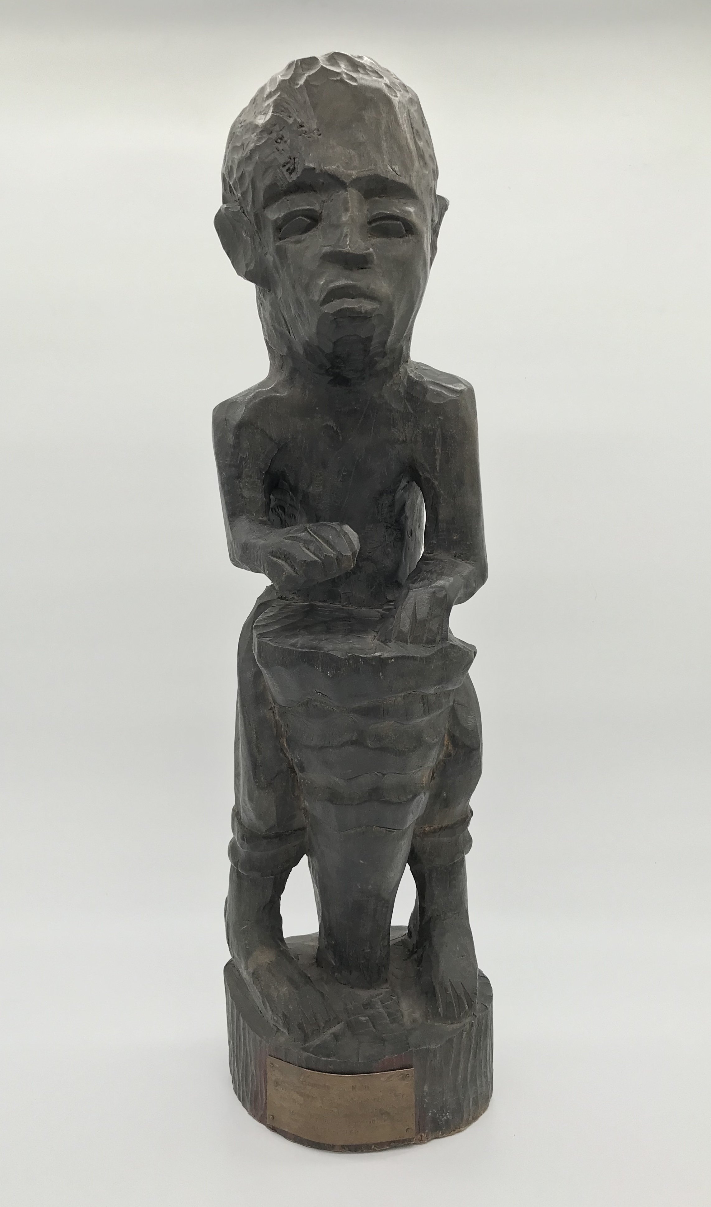 Skulptur: Trommler aus Haiti (Stadtmuseum Iserlohn CC BY-NC-SA)
