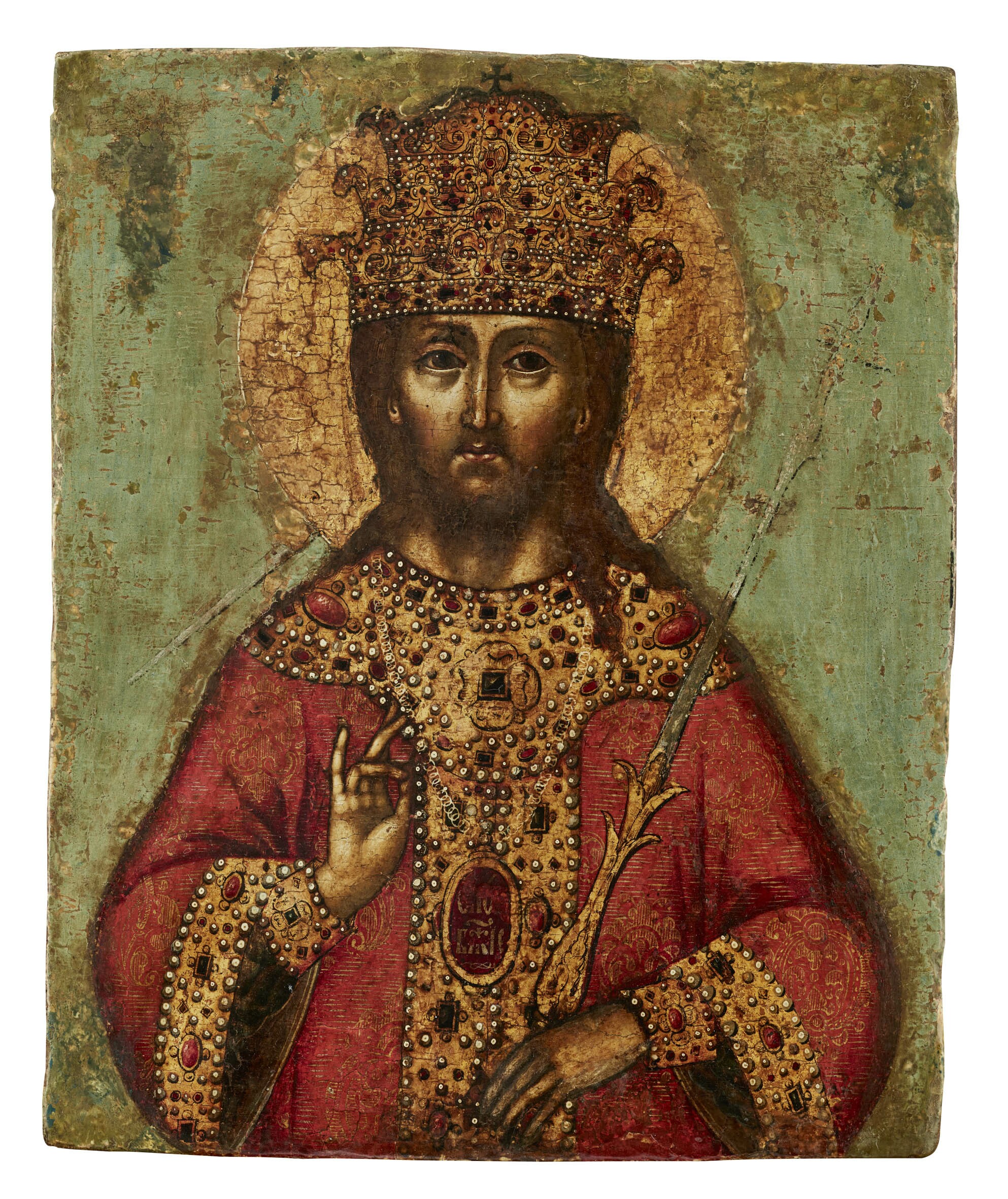 Ikone: Christus als König (Ikonen-Museum Recklinghausen CC BY-NC-SA)