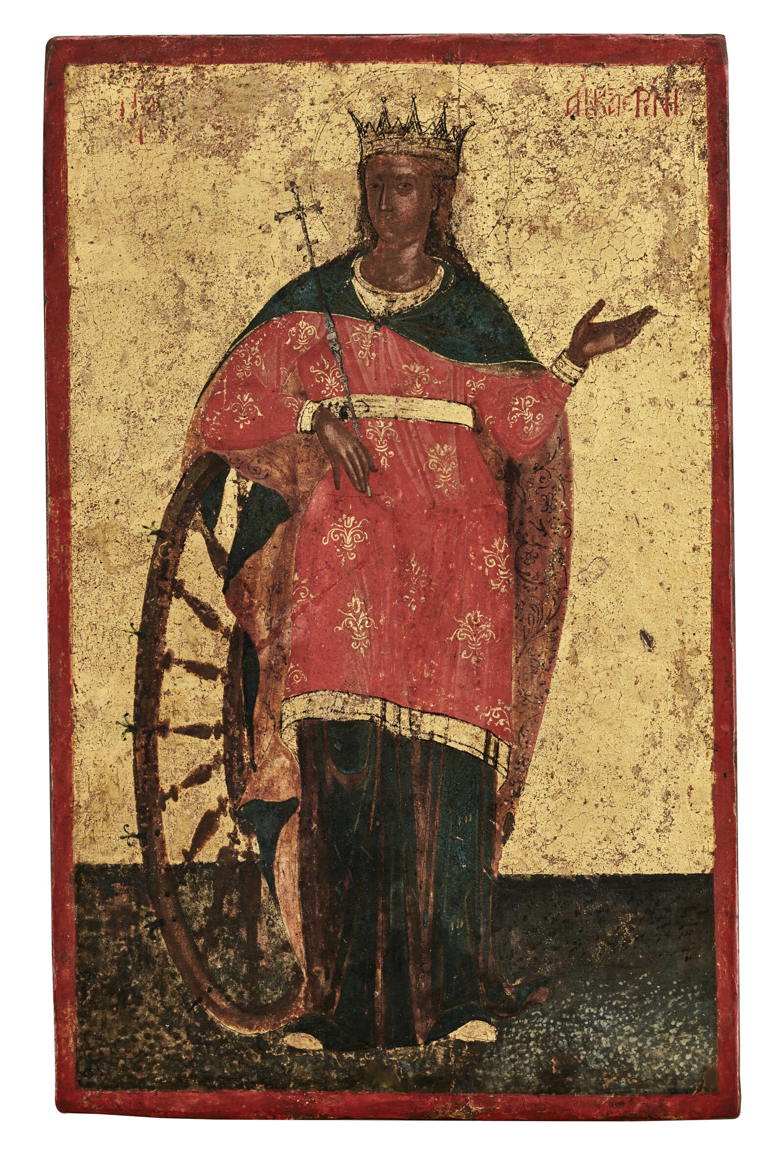 Ikone: Heilige Katharina von Alexandria (Ikonen-Museum Recklinghausen CC BY-NC-SA)