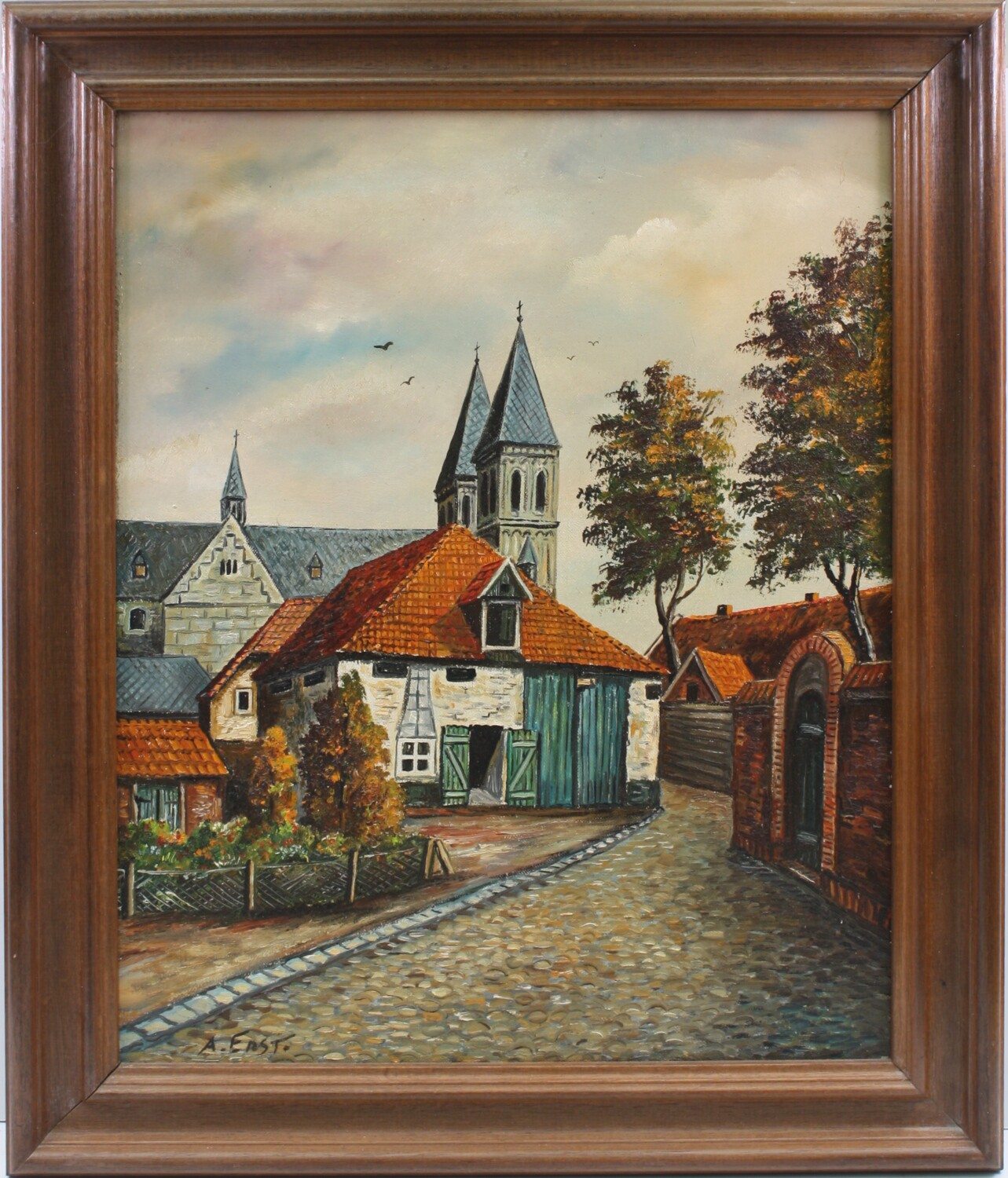 Gemälde Gronauer Mühle (Drilandmuseum CC BY-NC-SA)
