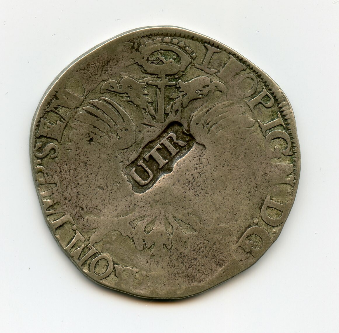Silbermünze 28 Stüber 1684 (Drilandmuseum CC BY-NC-SA)