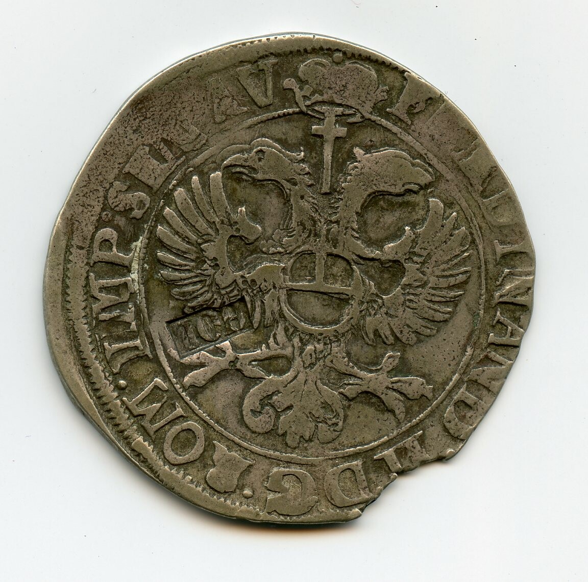 Silbermünze 28 Stüber 1685 (Drilandmuseum CC BY-NC-SA)