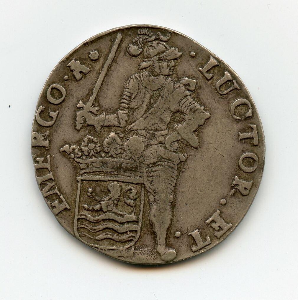 Silbermünze 30 Stüber 1686 (Drilandmuseum CC BY-NC-SA)