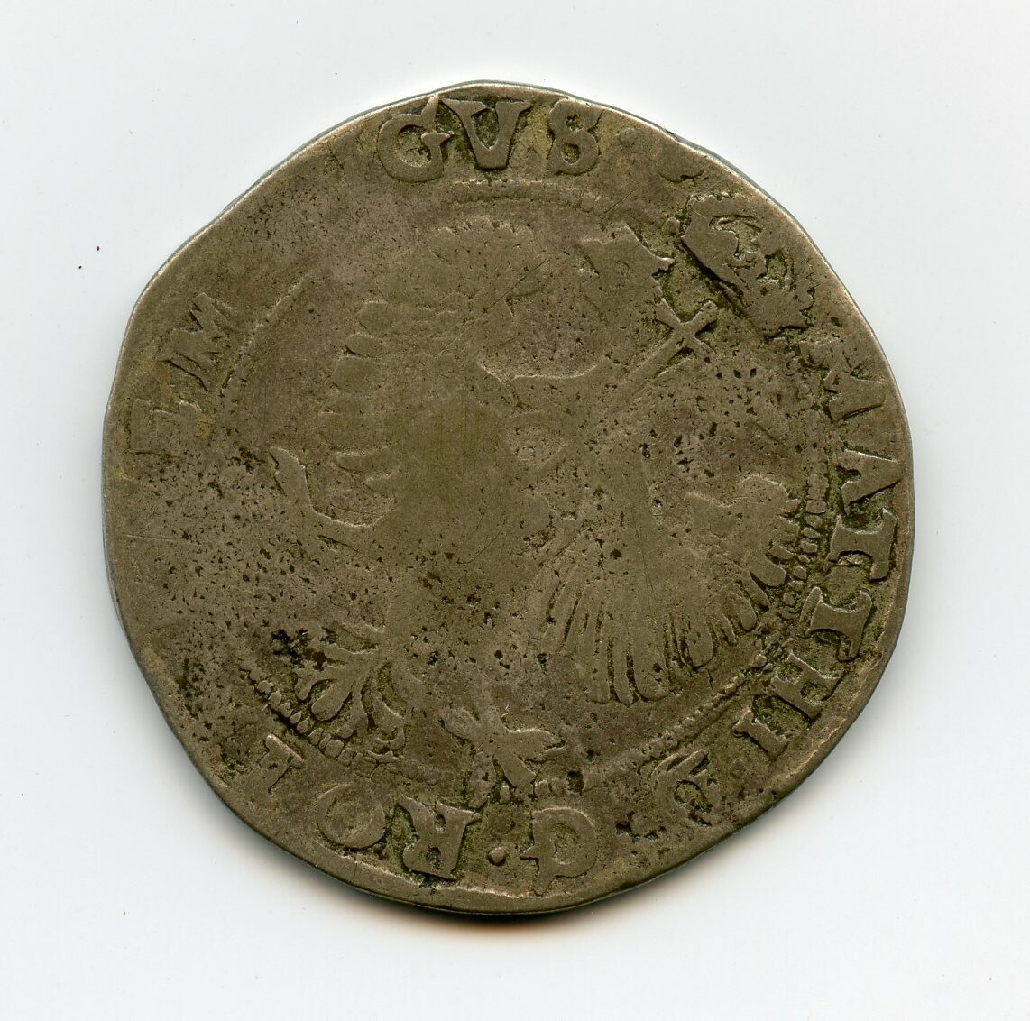 Silbermünze 28 Stüber o. J. (Drilandmuseum CC BY-NC-SA)