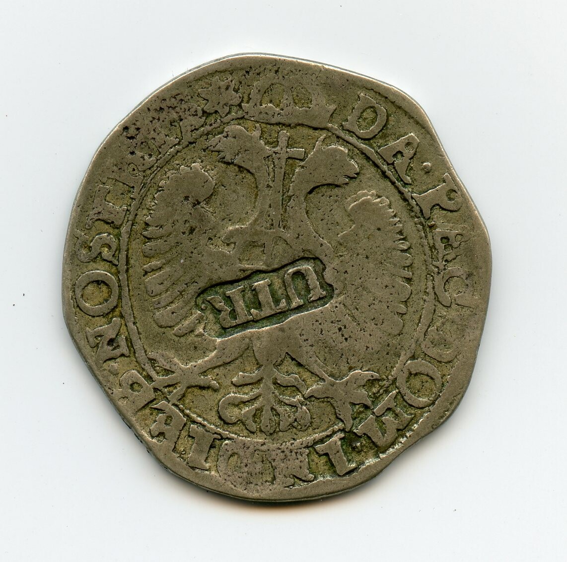 Silbermünze 28 Stüber 1680 (Drilandmuseum CC BY-NC-SA)