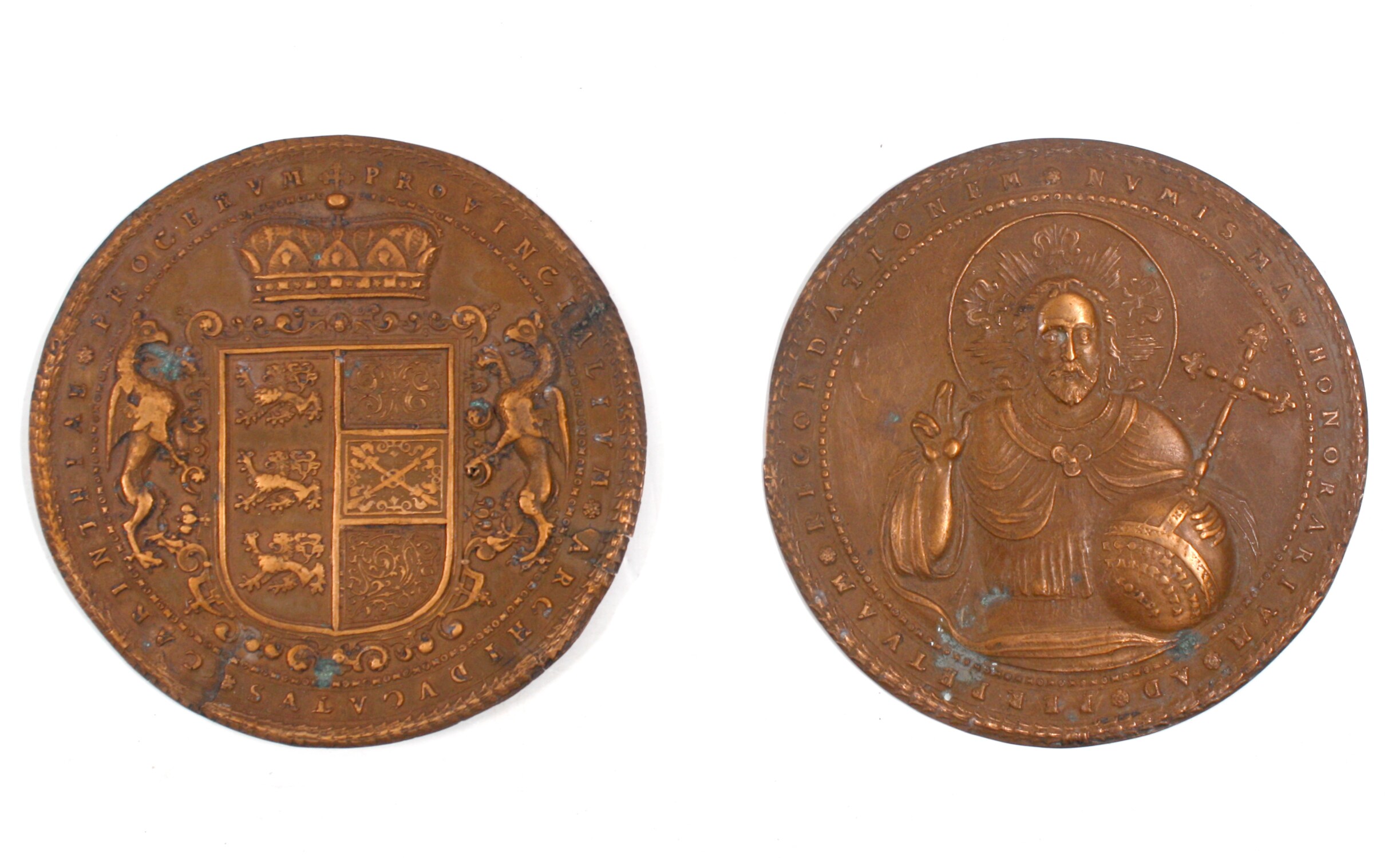 Hohlmedaille: Großer Kärntner Ehrpfennig (Drilandmuseum CC BY-NC-SA)