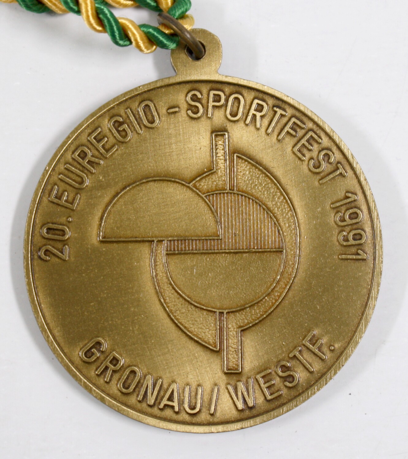 Medaille 20. Euregio-Sportfest 1991 (Drilandmuseum CC BY-NC-SA)