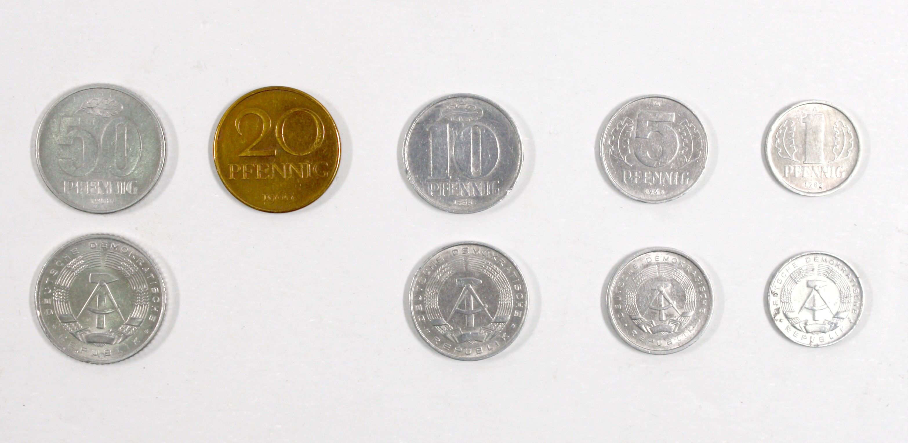 DDR-Münzen (Drilandmuseum CC BY-NC-SA)