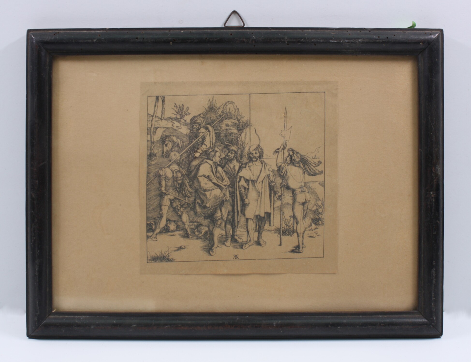 Wandbild: "Die Landsknechte" nach Albrecht Dürer (Drilandmuseum CC BY-NC-SA)