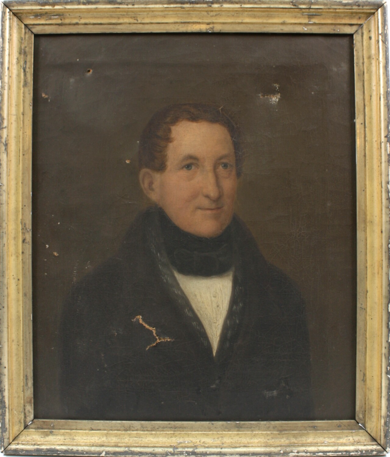 Gemälde: Porträt eines unbekannten Mannes (Drilandmuseum CC BY-NC-SA)