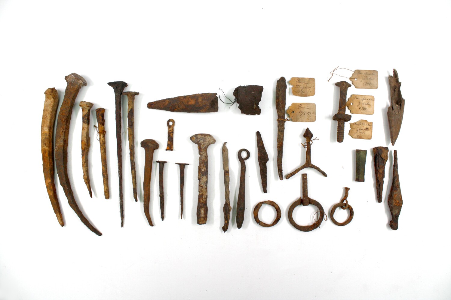 Konvolut archäologischer Fundobjekte aus dem Lippegebiet (Drilandmuseum CC BY-NC-SA)